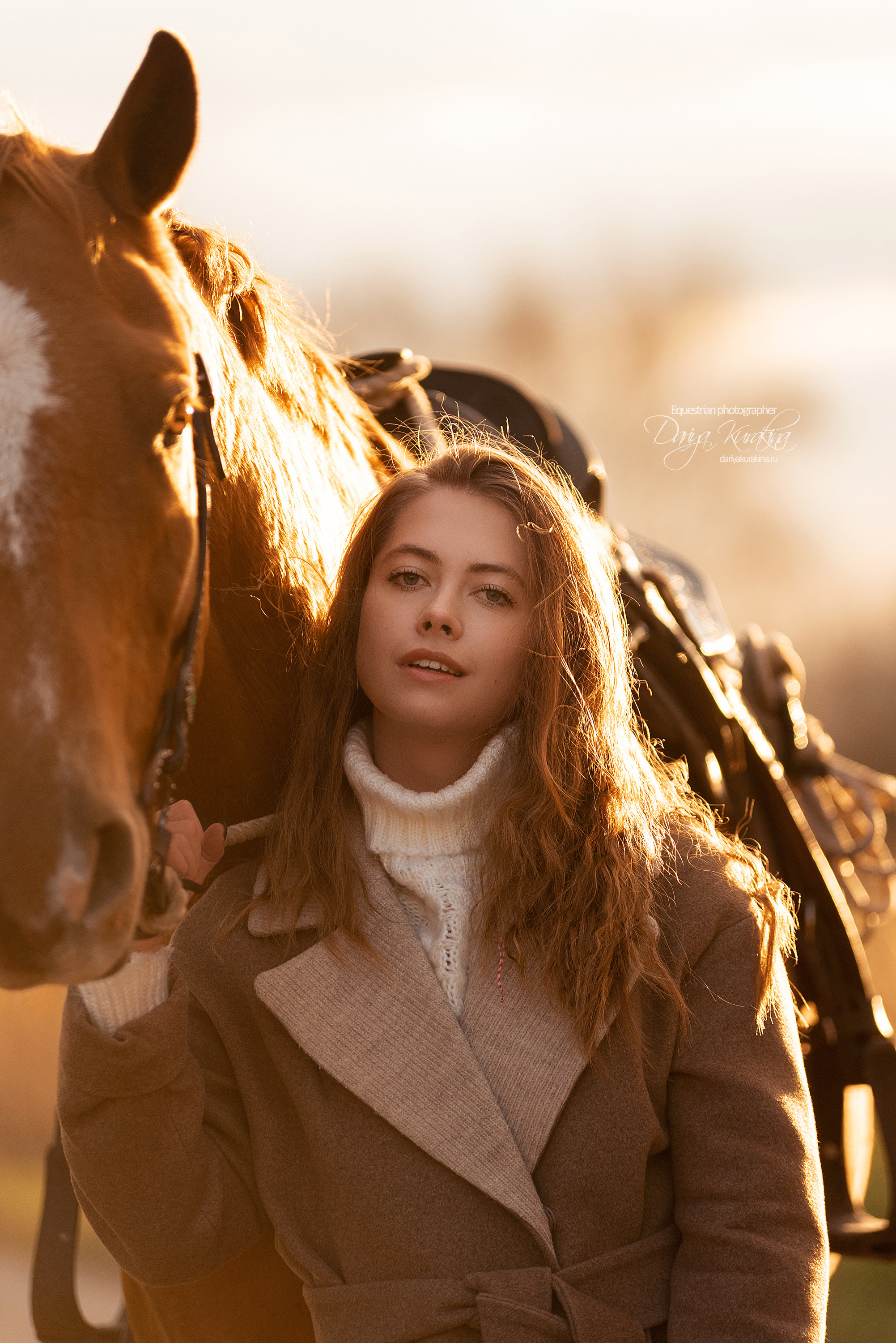 Юля, Маша и Барабан. Конный фотограф Куракина Дарья • Фотосессии с лошадьми