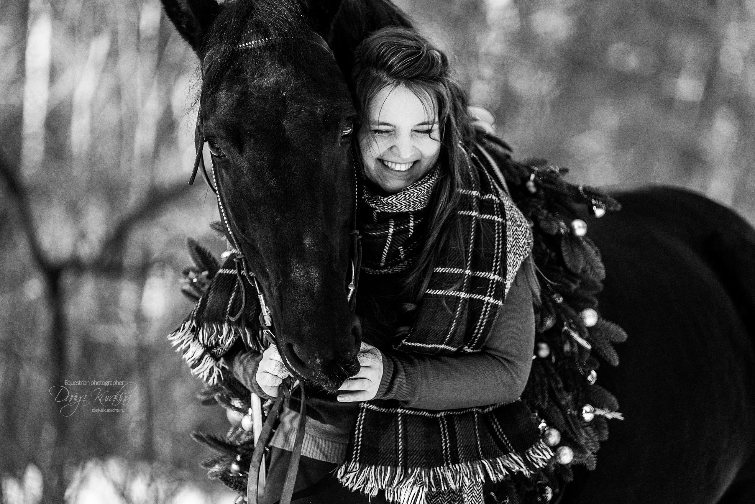 Лера и Бейлис. Конный фотограф Куракина Дарья • Фотосессии с лошадьми