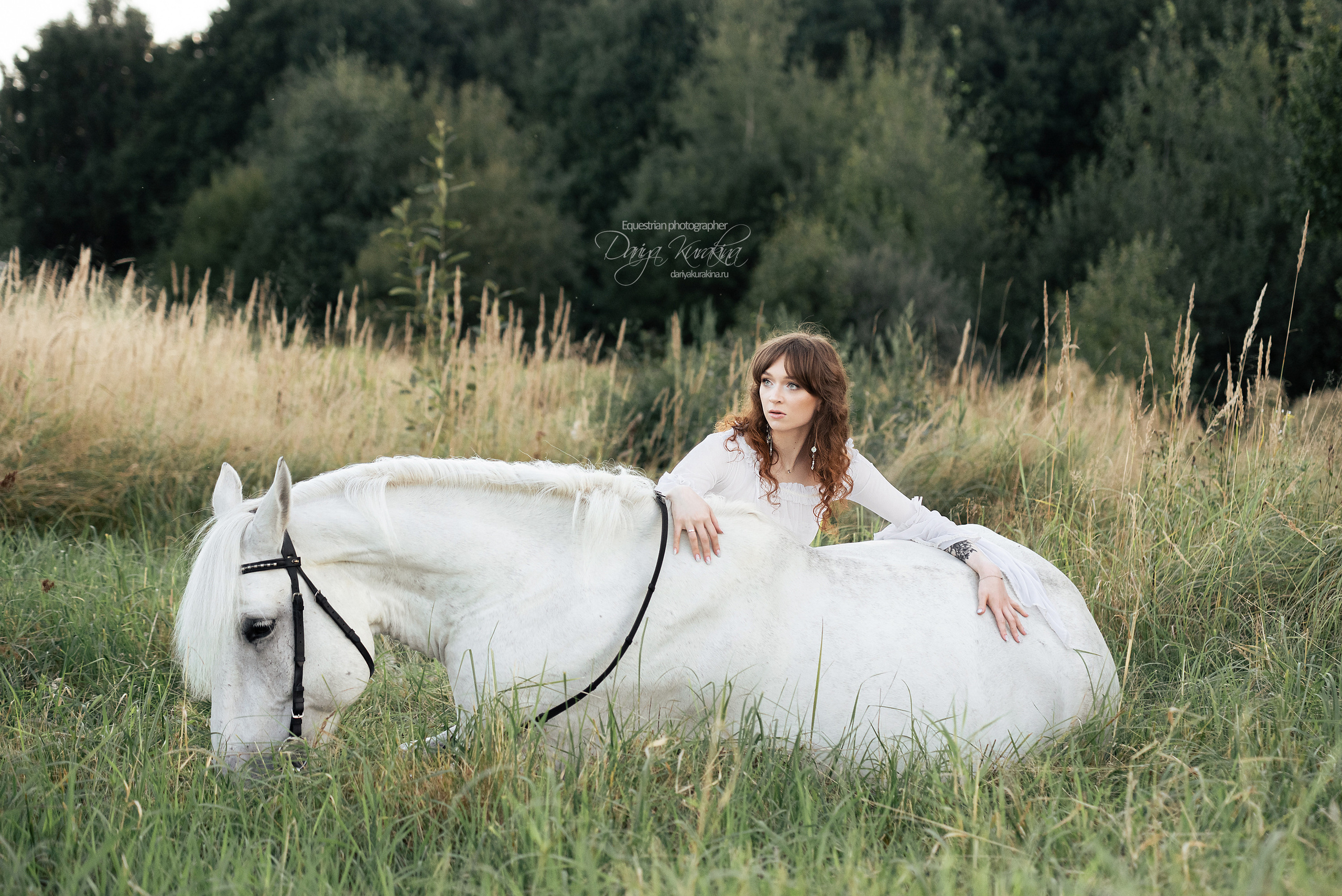 Лера и Люпин. Конный фотограф Куракина Дарья • Фотосессии с лошадьми