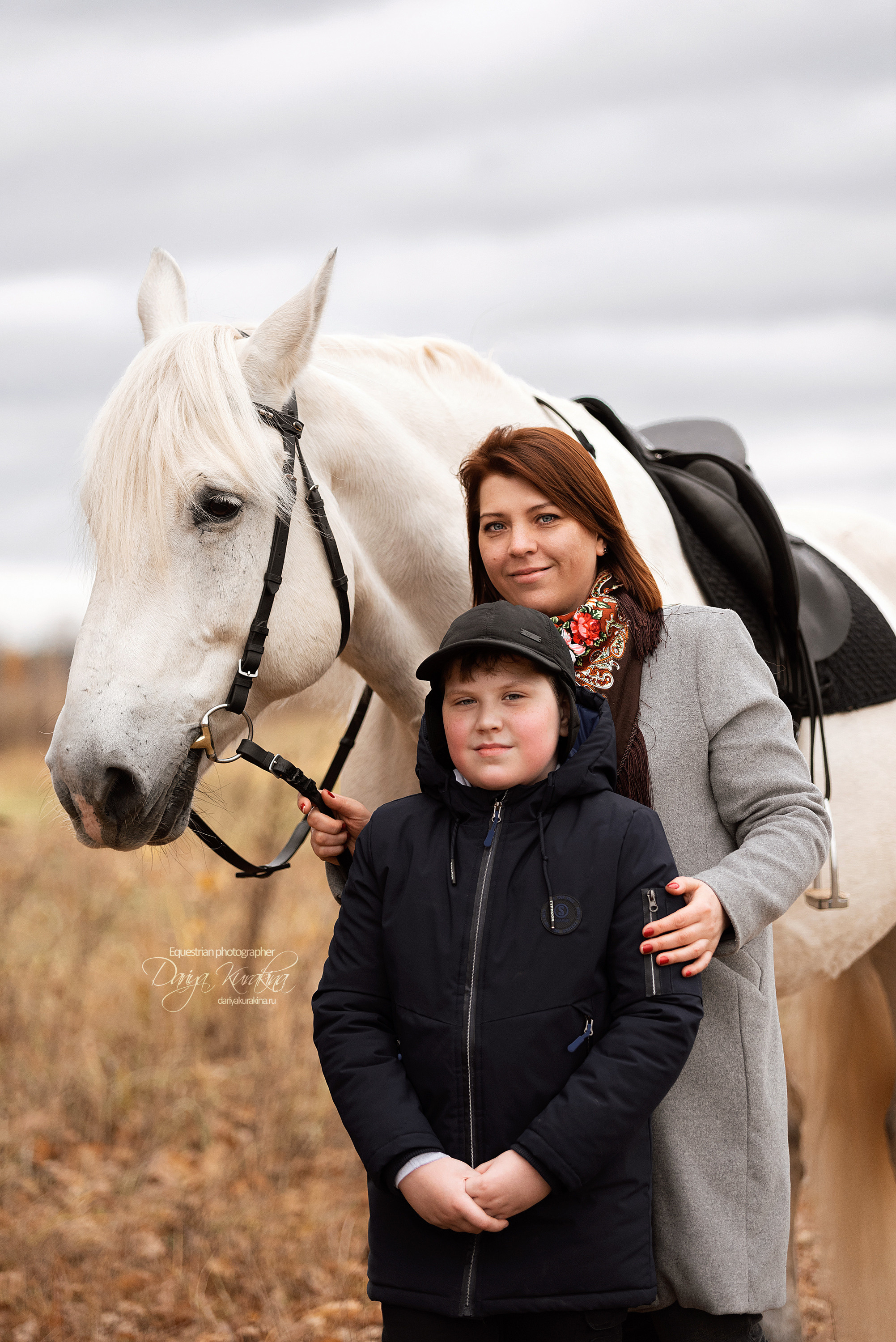 Таня, Артем и Люпин. Конный фотограф Куракина Дарья • Фотосессии с лошадьми