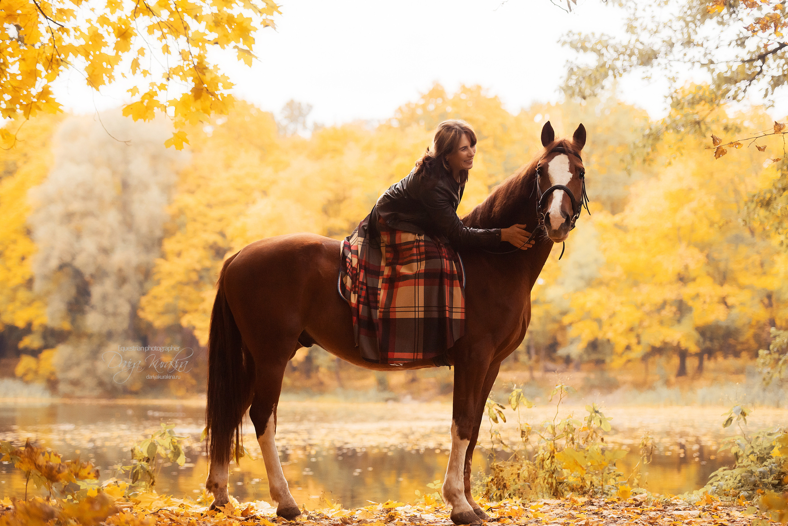 Оксана и Атос. Конный фотограф Куракина Дарья • Фотосессии с лошадьми