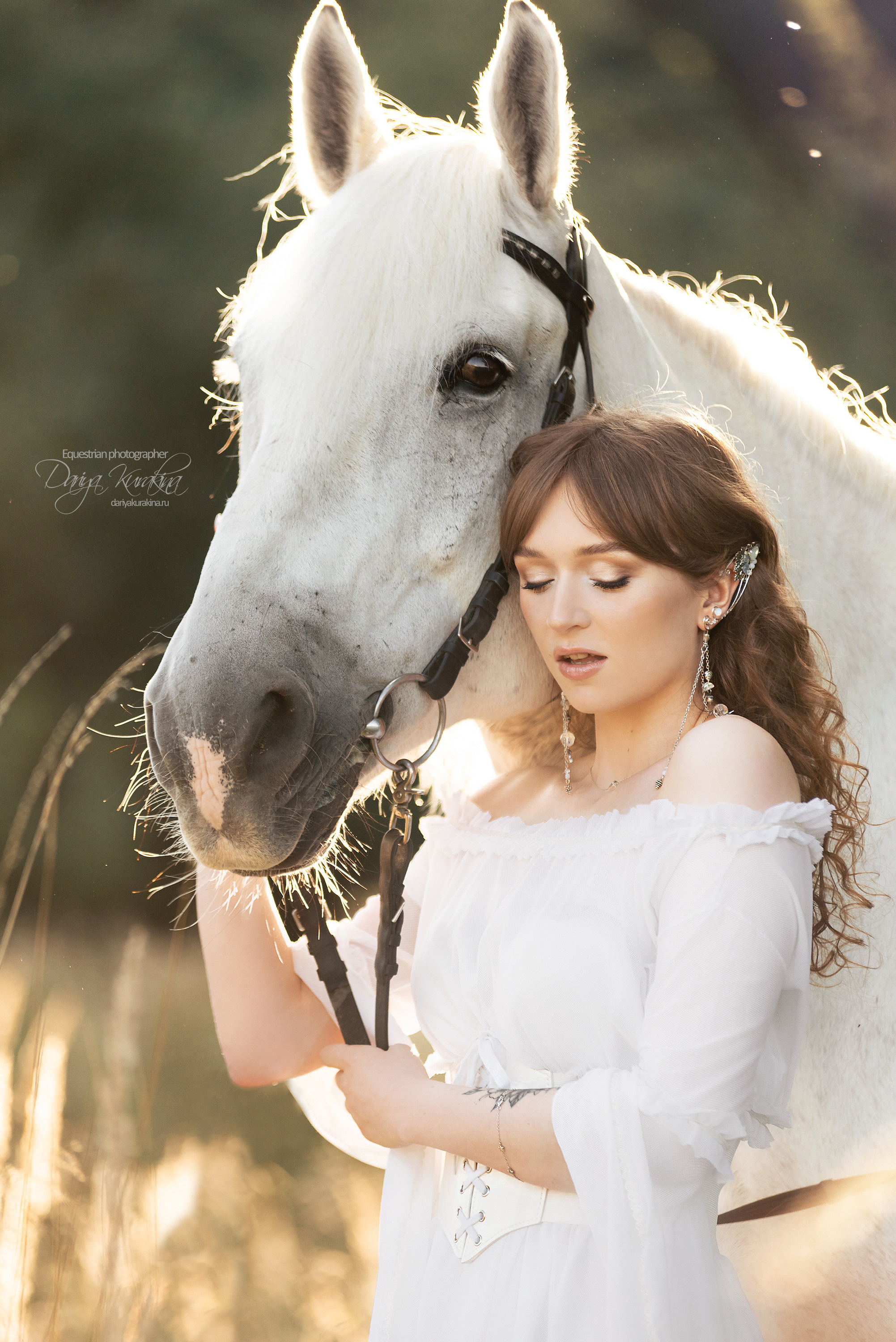 Лера и Люпин. Конный фотограф Куракина Дарья • Фотосессии с лошадьми