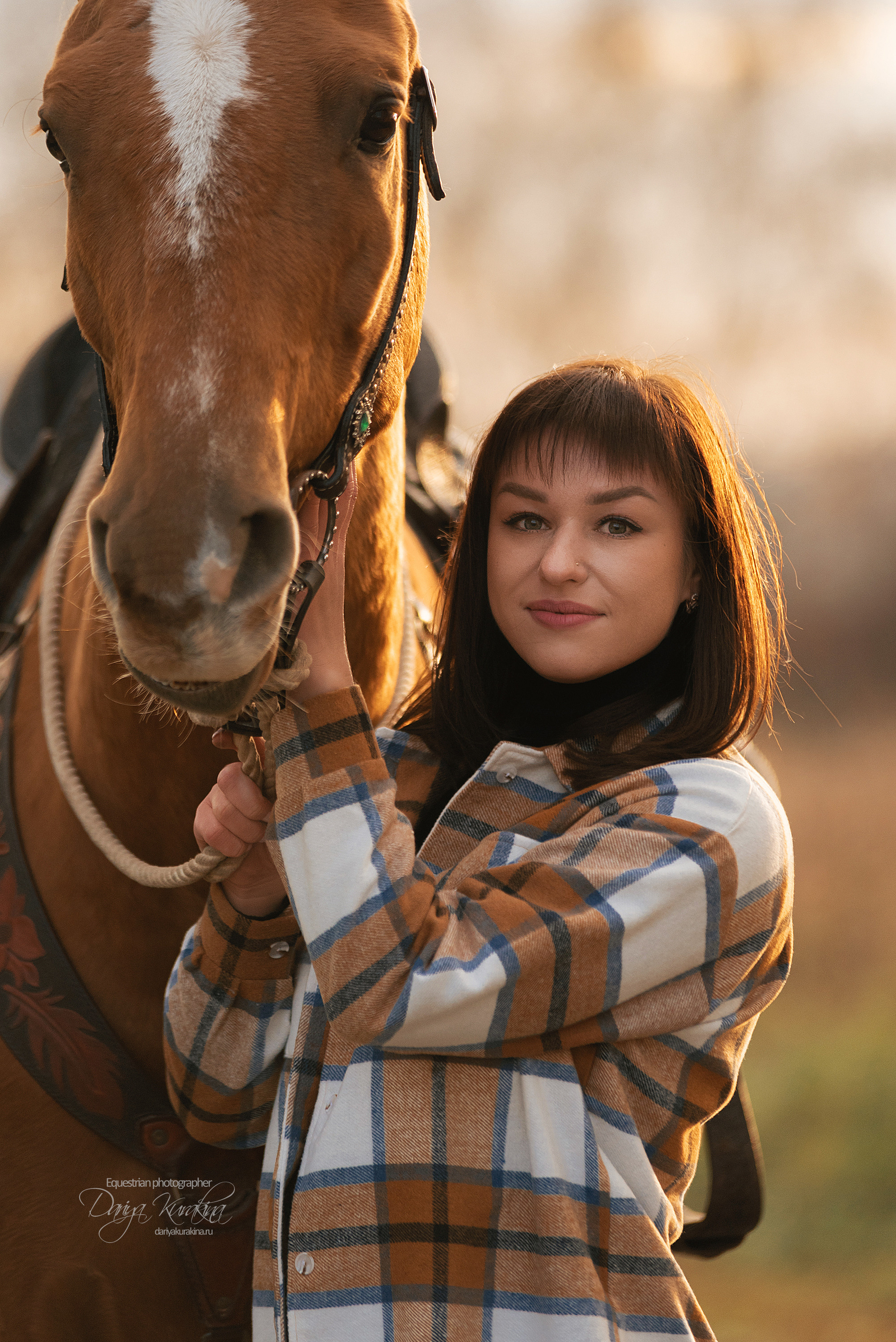 Юля, Маша и Барабан. Конный фотограф Куракина Дарья • Фотосессии с лошадьми