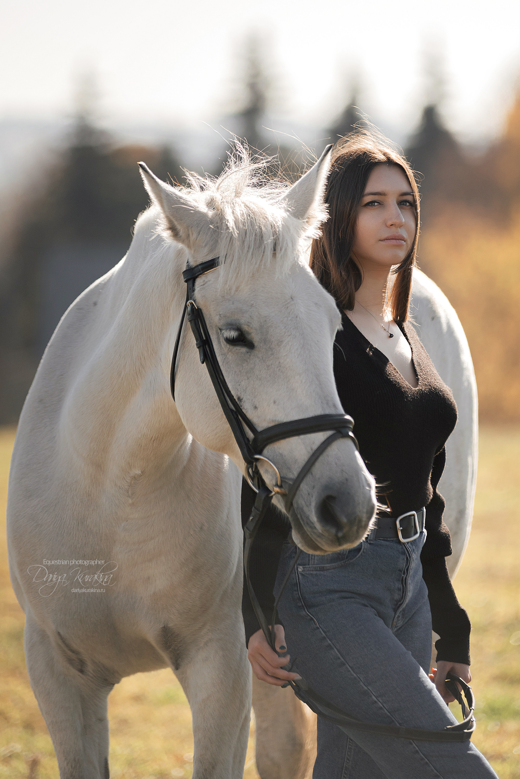 Юля и Гера. Конный фотограф Куракина Дарья • Фотосессии с лошадьми