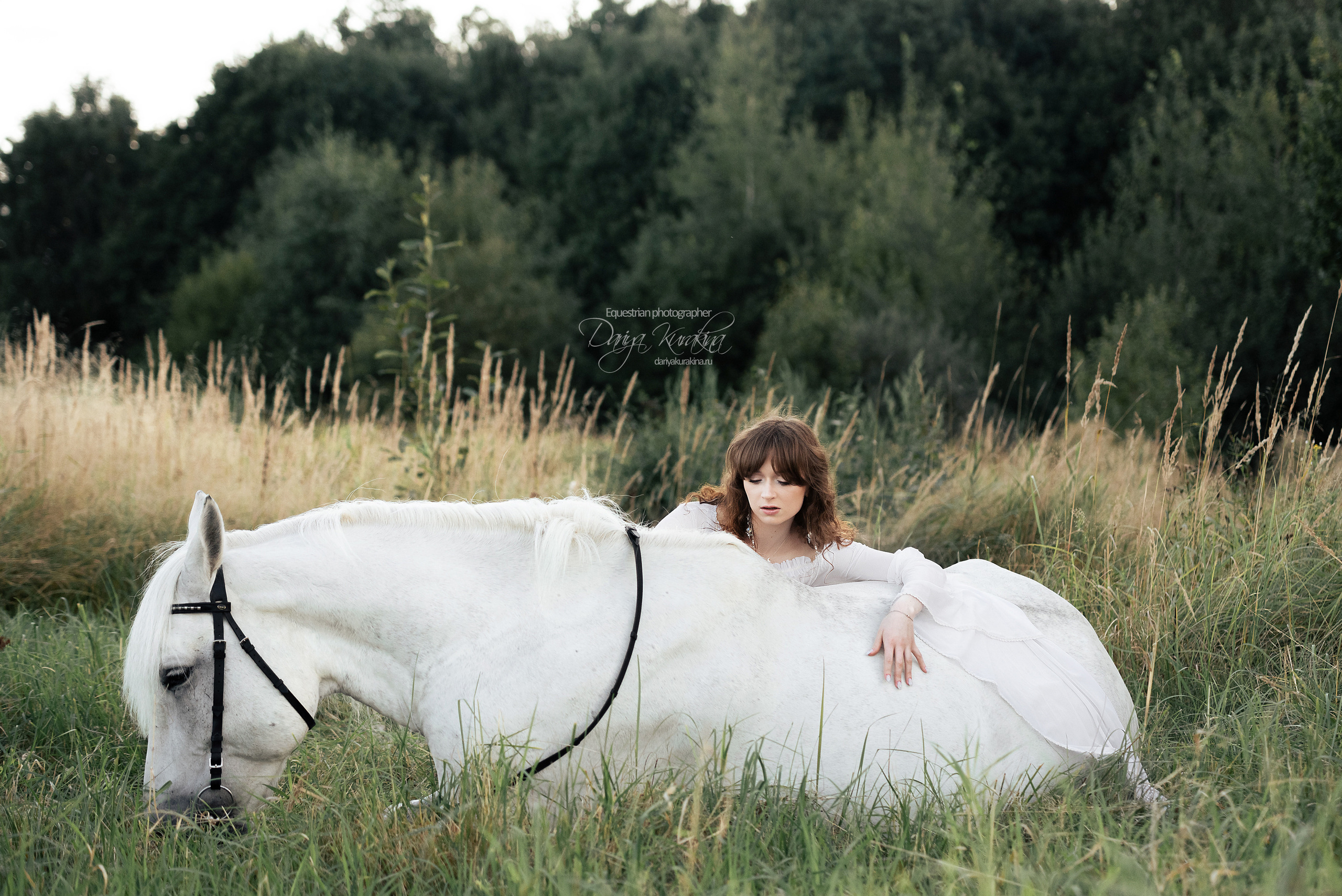 Лера и Люпин. Конный фотограф Куракина Дарья • Фотосессии с лошадьми