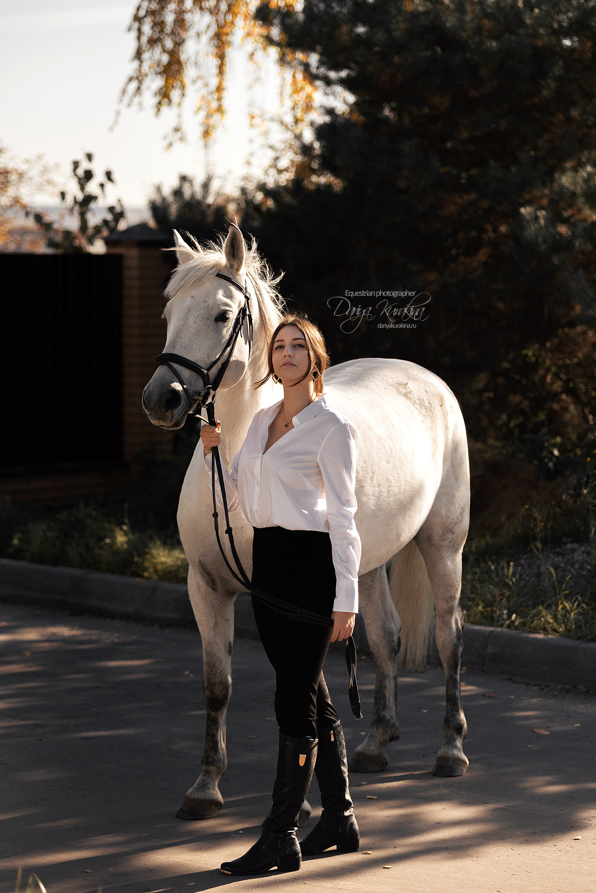 Юля и Гера. Конный фотограф Куракина Дарья • Фотосессии с лошадьми