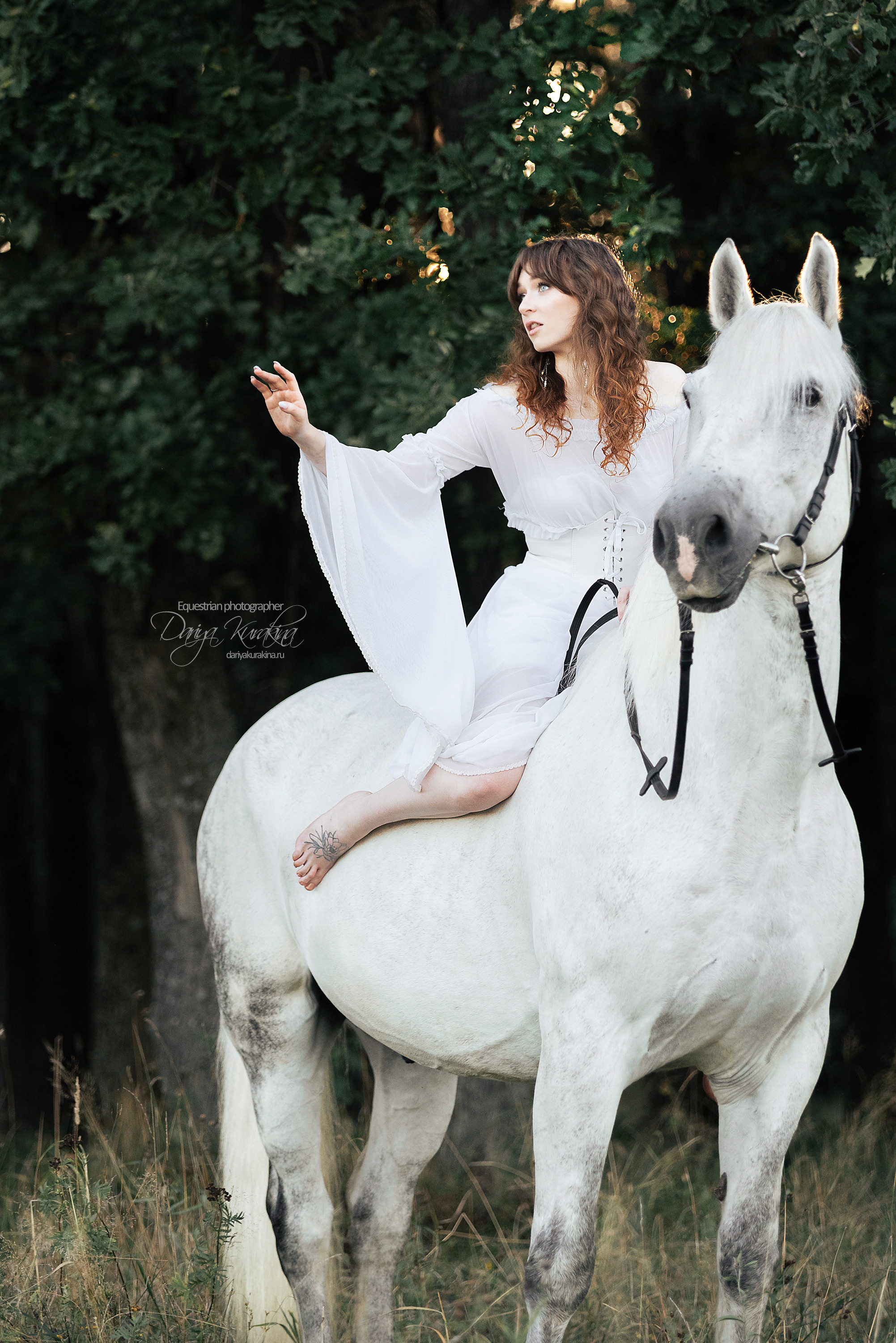 Лера и Люпин. Конный фотограф Куракина Дарья • Фотосессии с лошадьми