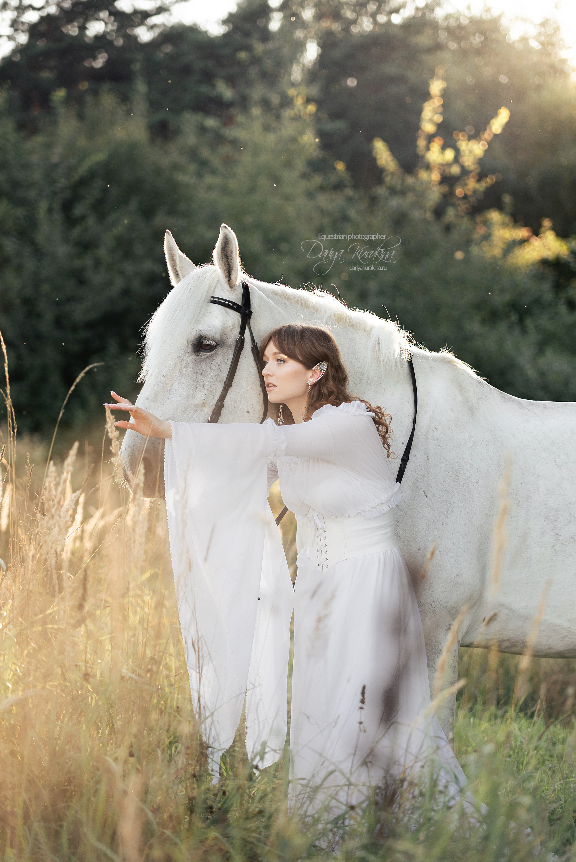 Лера и Люпин. Конный фотограф Куракина Дарья • Фотосессии с лошадьми
