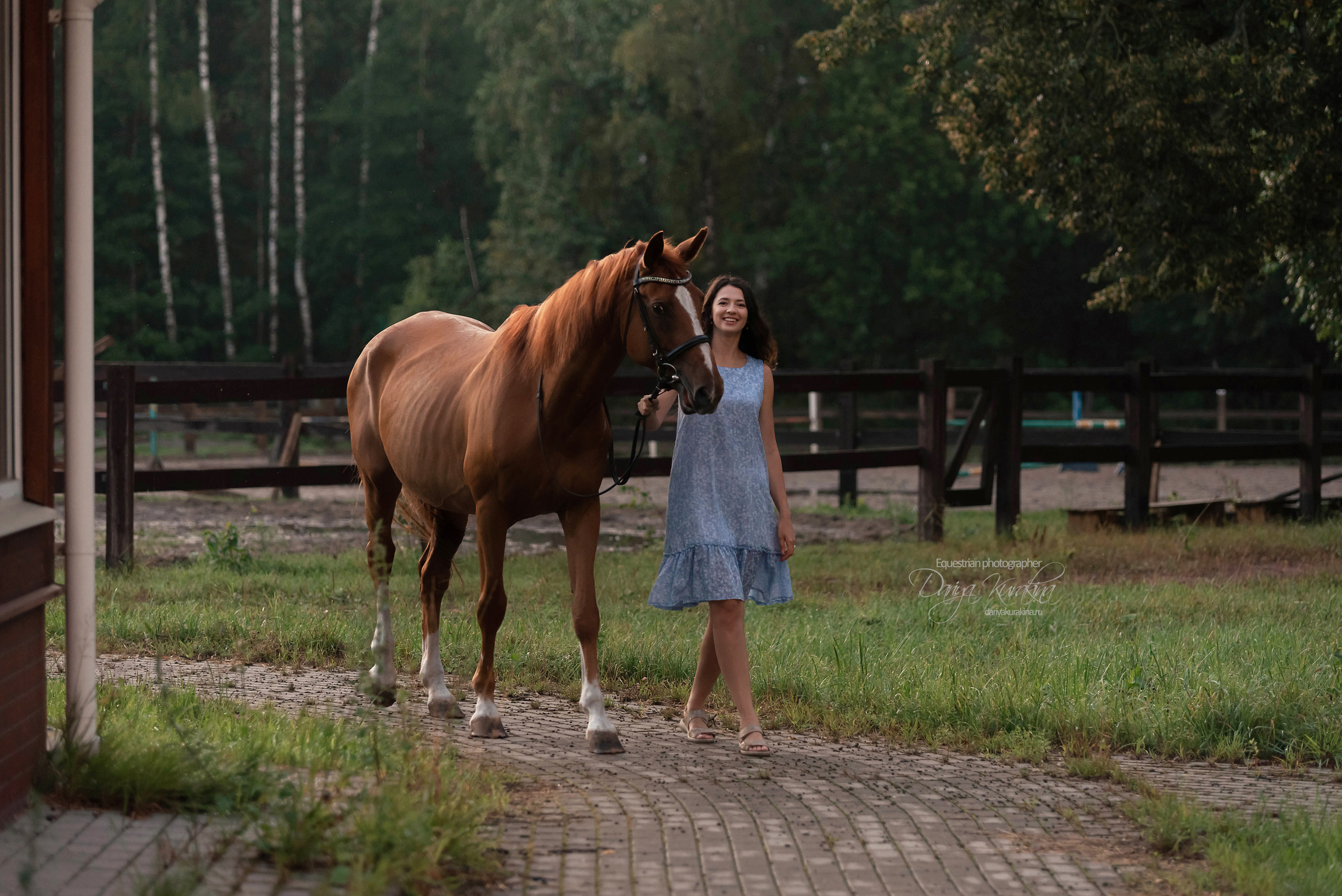 Яна и Леди. Конный фотограф Куракина Дарья • Фотосессии с лошадьми