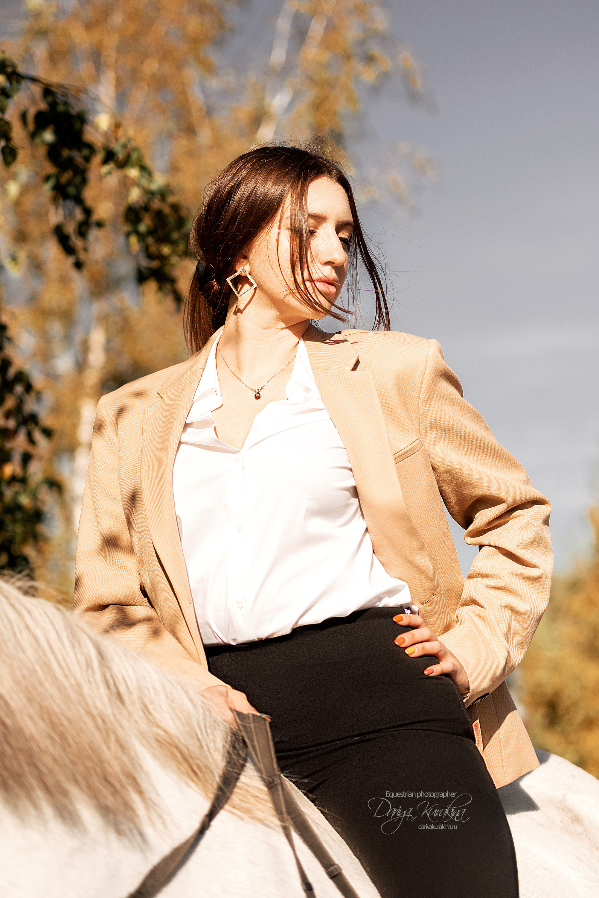 Юля и Гера. Конный фотограф Куракина Дарья • Фотосессии с лошадьми
