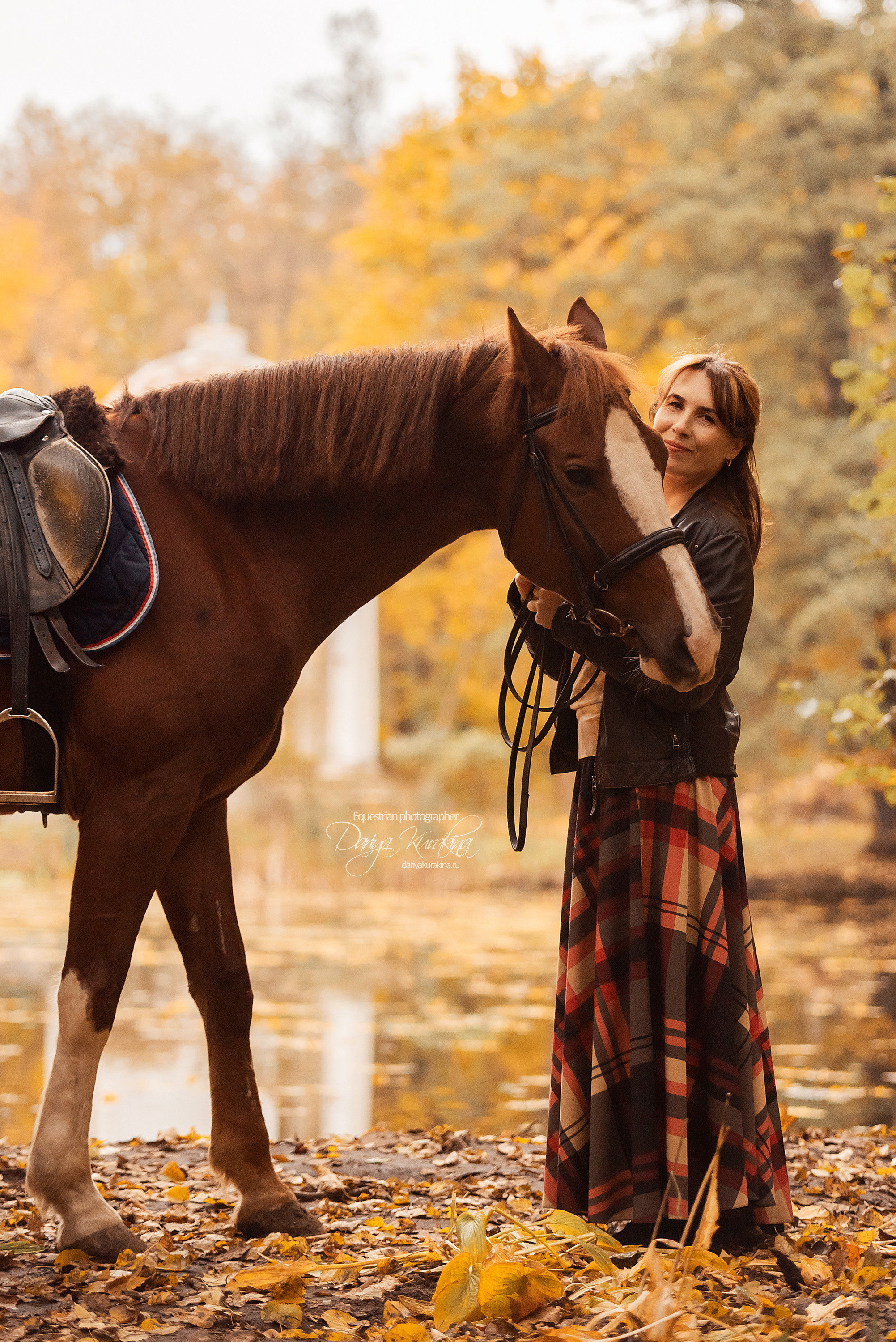 Оксана и Атос. Конный фотограф Куракина Дарья • Фотосессии с лошадьми