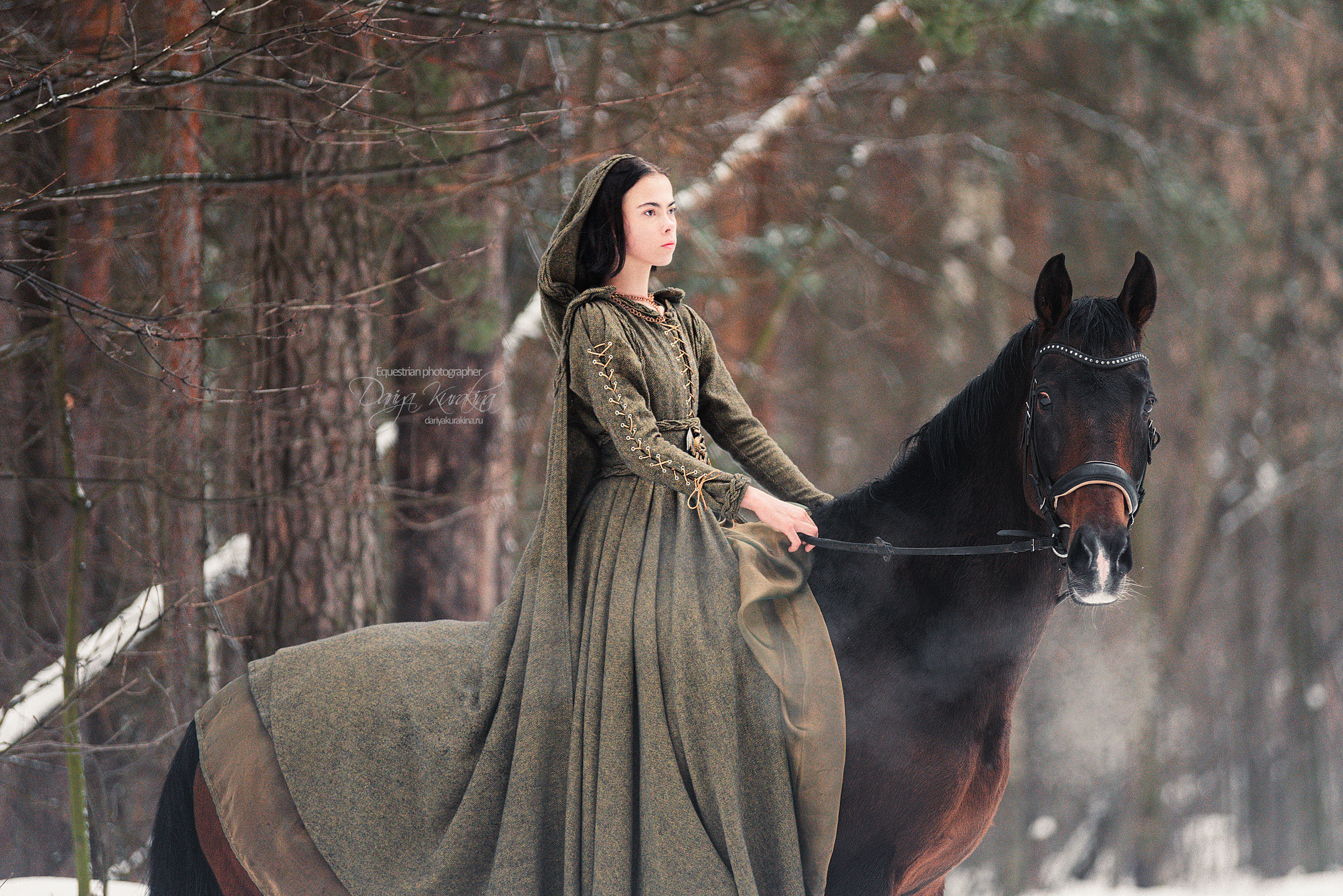 Ксюша и Вася. Конный фотограф Куракина Дарья • Фотосессии с лошадьми