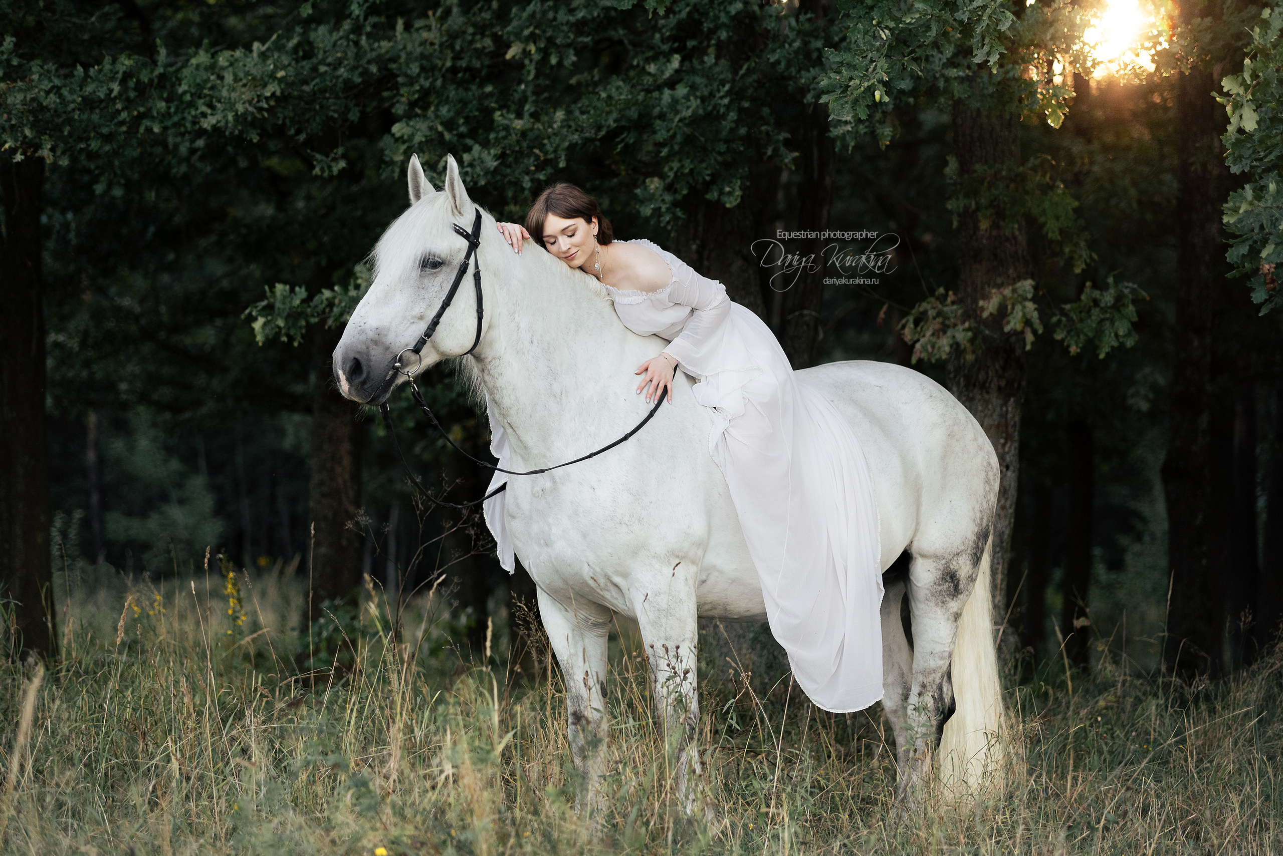 Лера и Люпин. Конный фотограф Куракина Дарья • Фотосессии с лошадьми