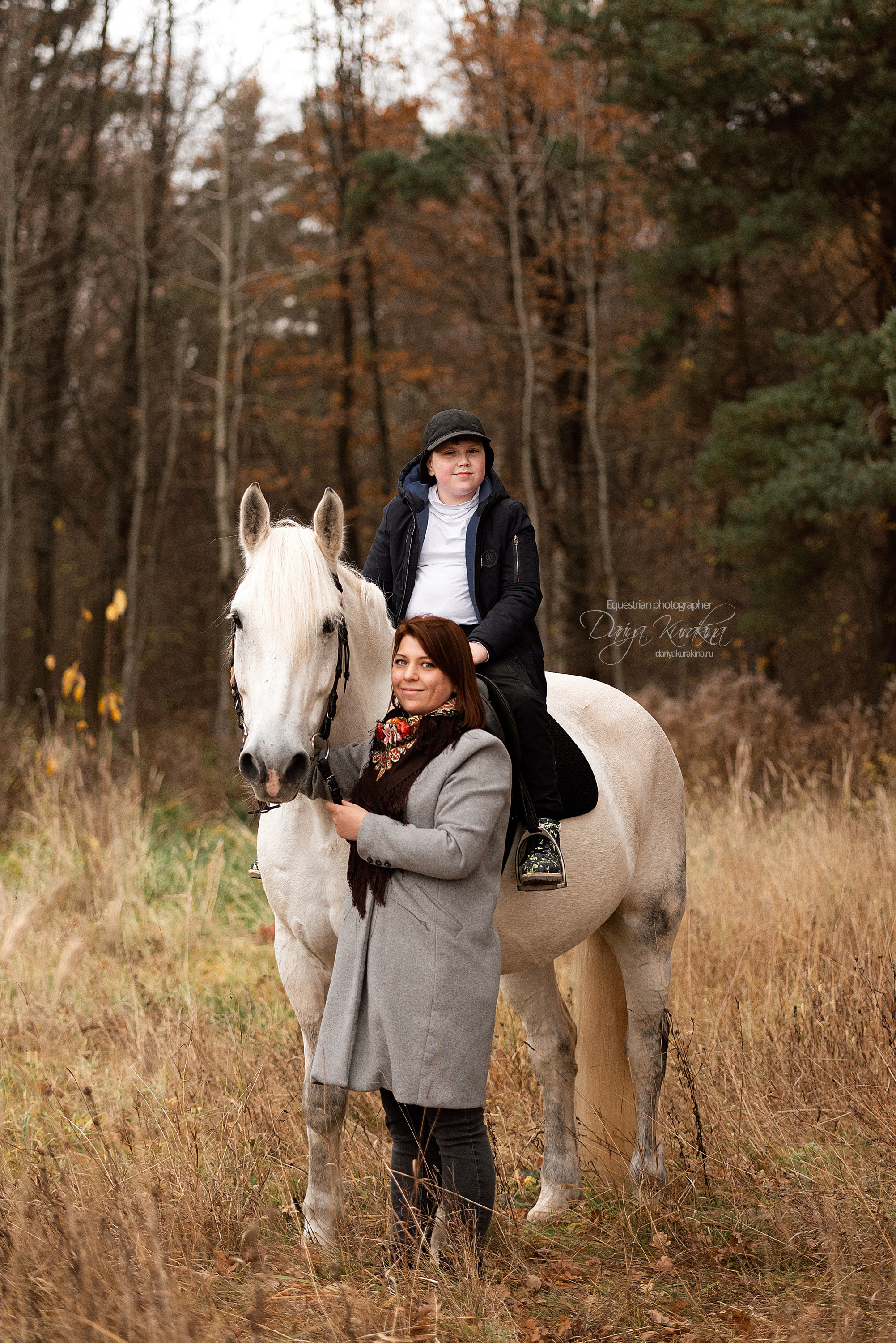 Таня, Артем и Люпин. Конный фотограф Куракина Дарья • Фотосессии с лошадьми