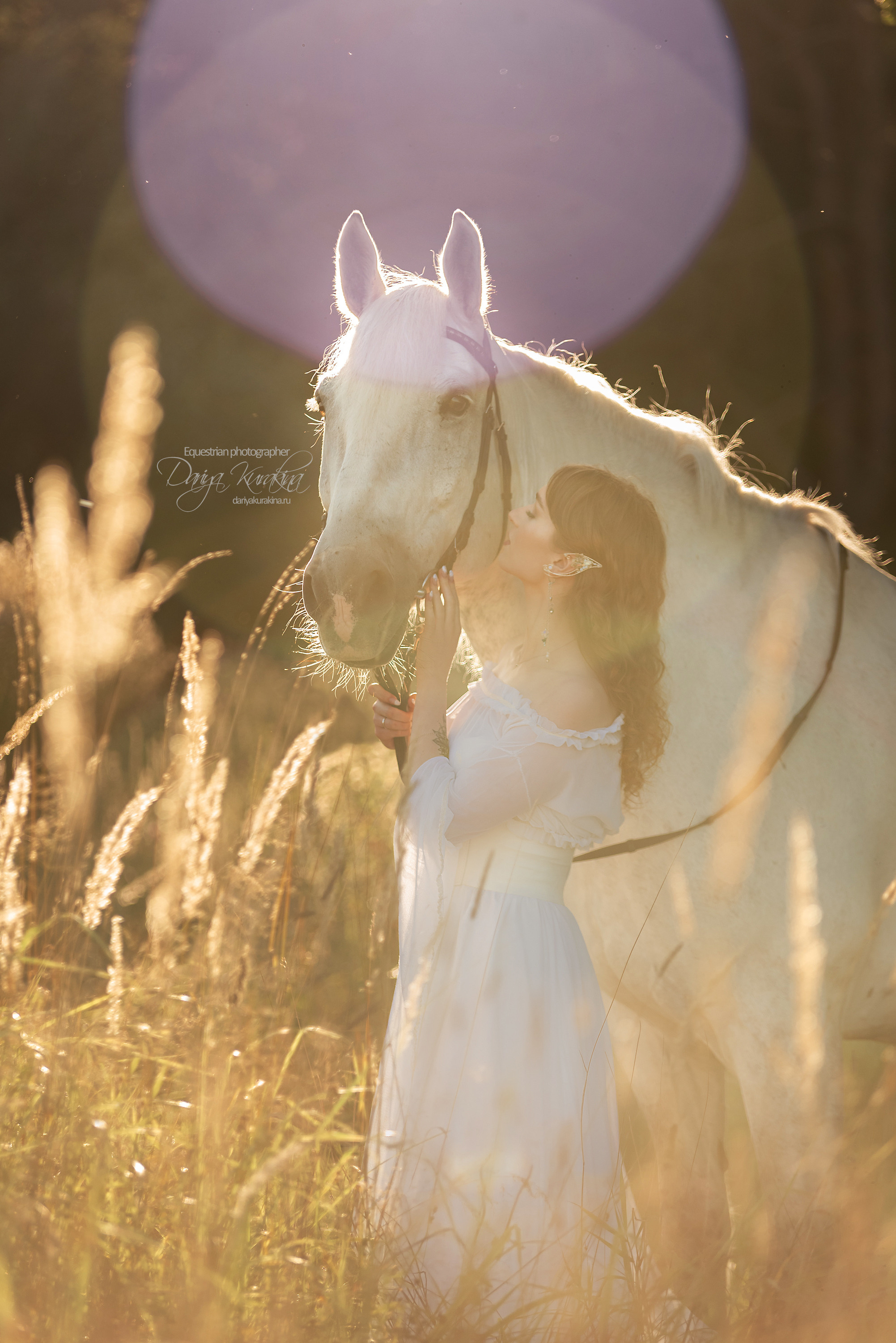 Лера и Люпин. Конный фотограф Куракина Дарья • Фотосессии с лошадьми
