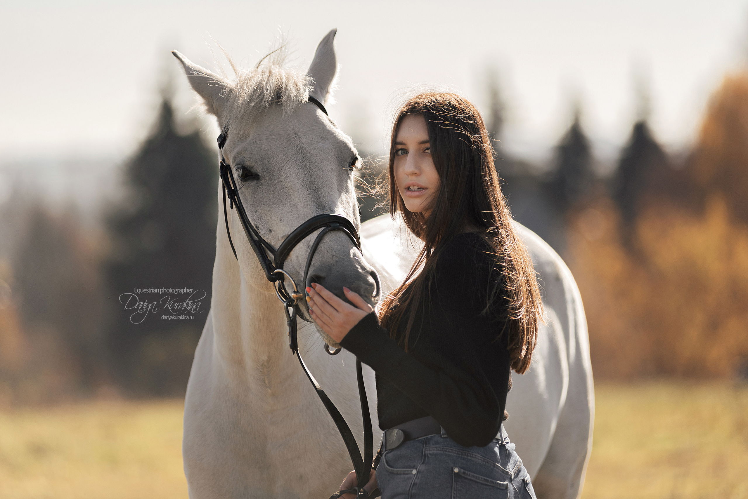 Юля и Гера. Конный фотограф Куракина Дарья • Фотосессии с лошадьми