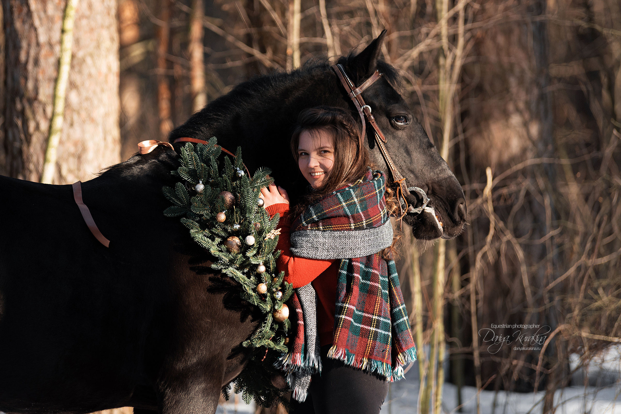 Лера и Бейлис. Конный фотограф Куракина Дарья • Фотосессии с лошадьми