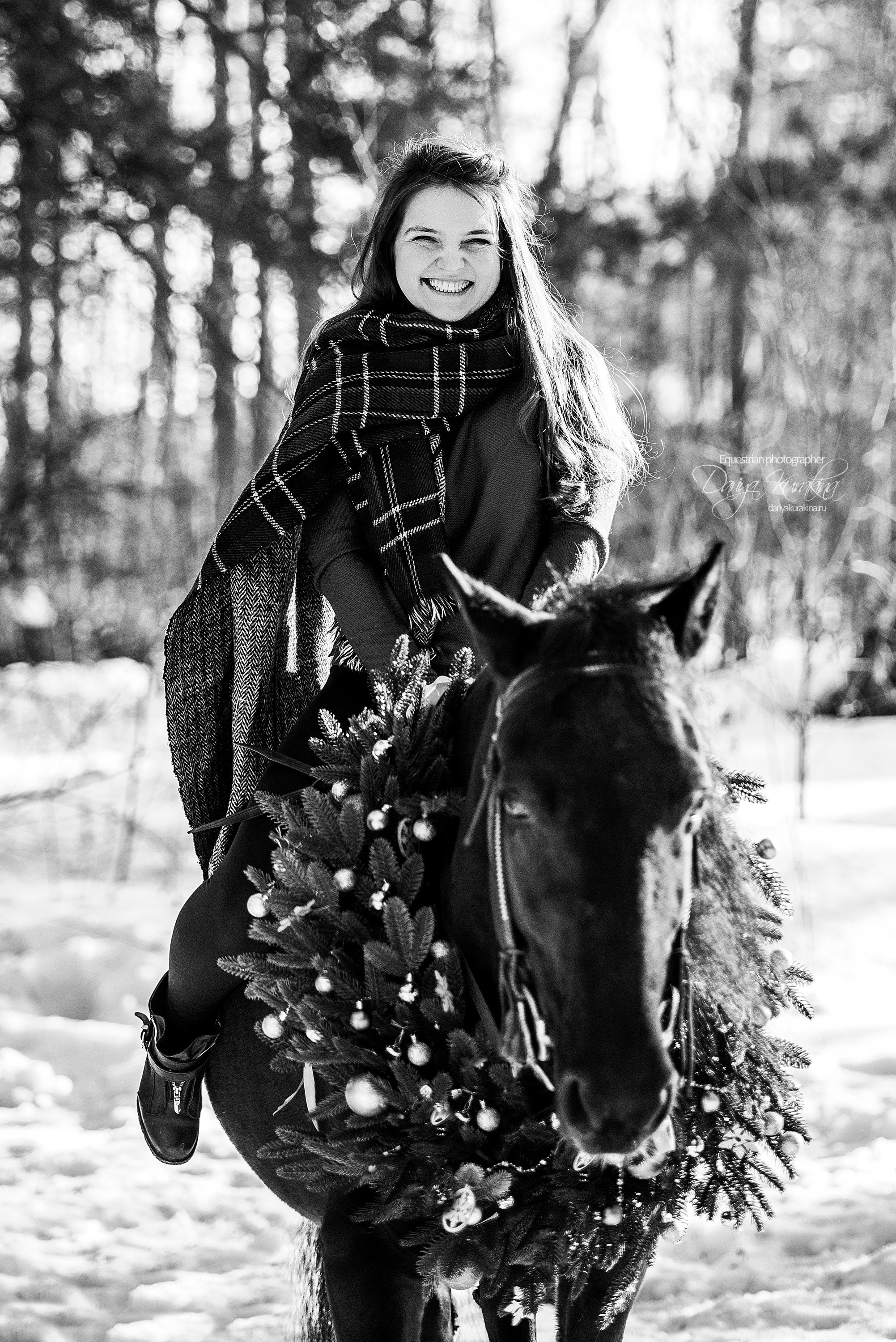 Лера и Бейлис. Конный фотограф Куракина Дарья • Фотосессии с лошадьми