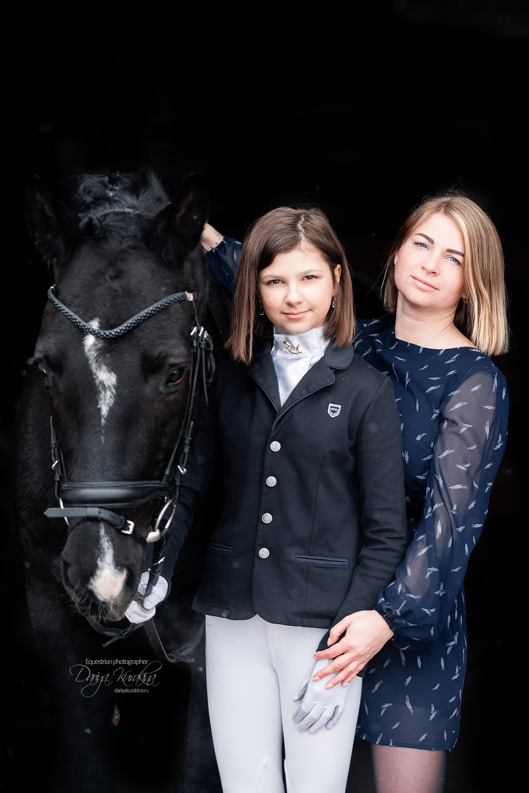 Аня, Полина и Джей Z. Конный фотограф Куракина Дарья • Фотосессии с лошадьми