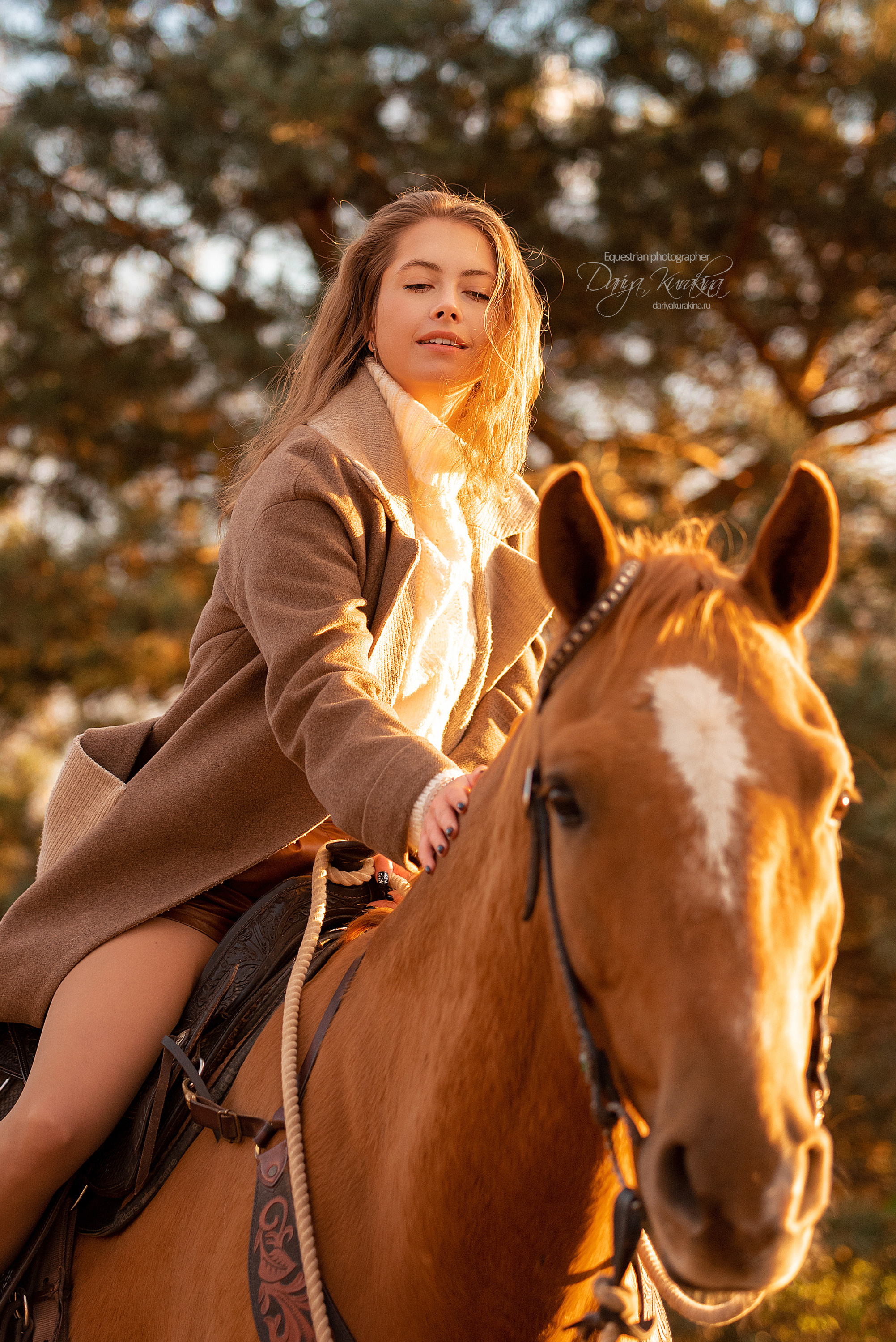Юля, Маша и Барабан. Конный фотограф Куракина Дарья • Фотосессии с лошадьми