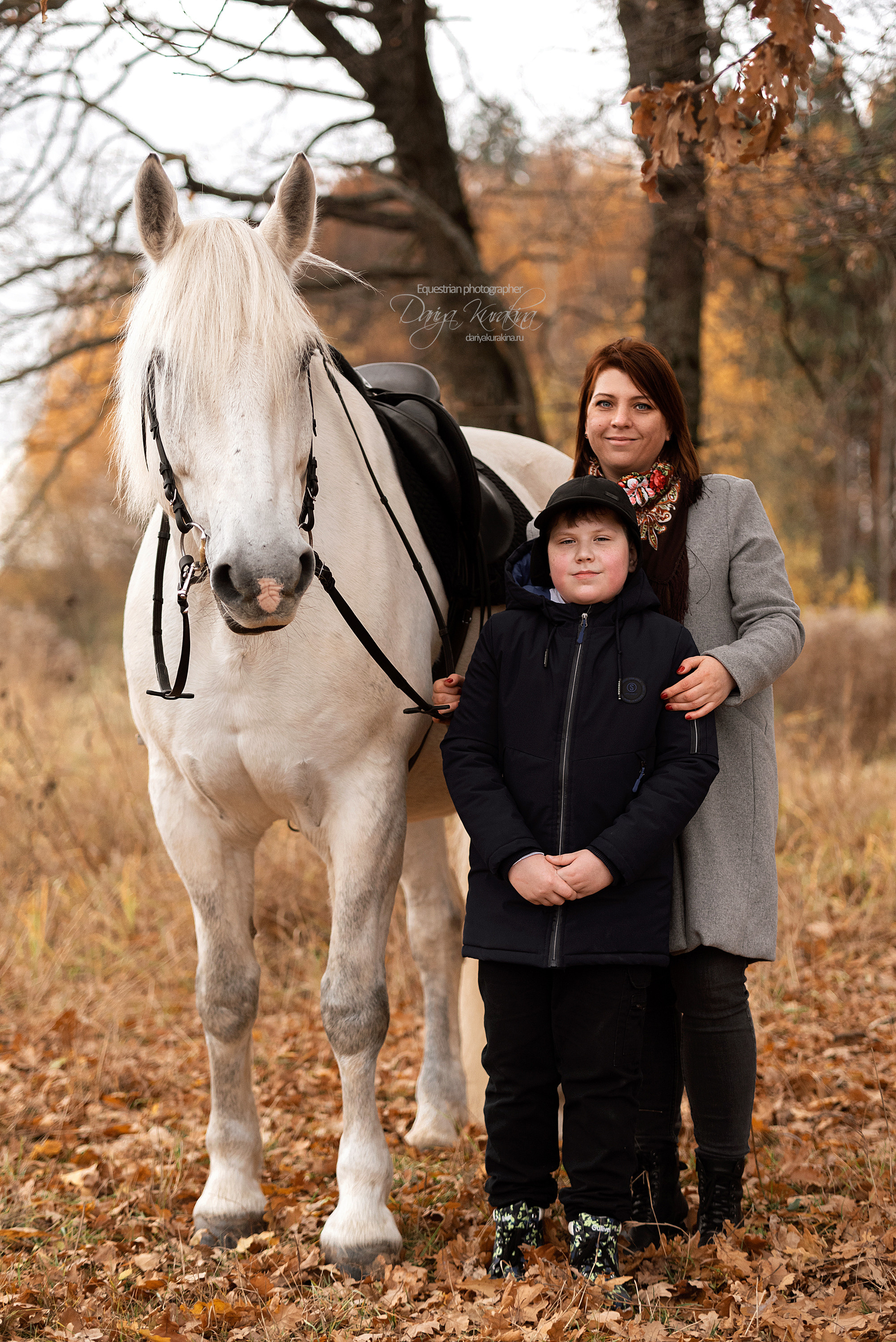 Таня, Артем и Люпин. Конный фотограф Куракина Дарья • Фотосессии с лошадьми