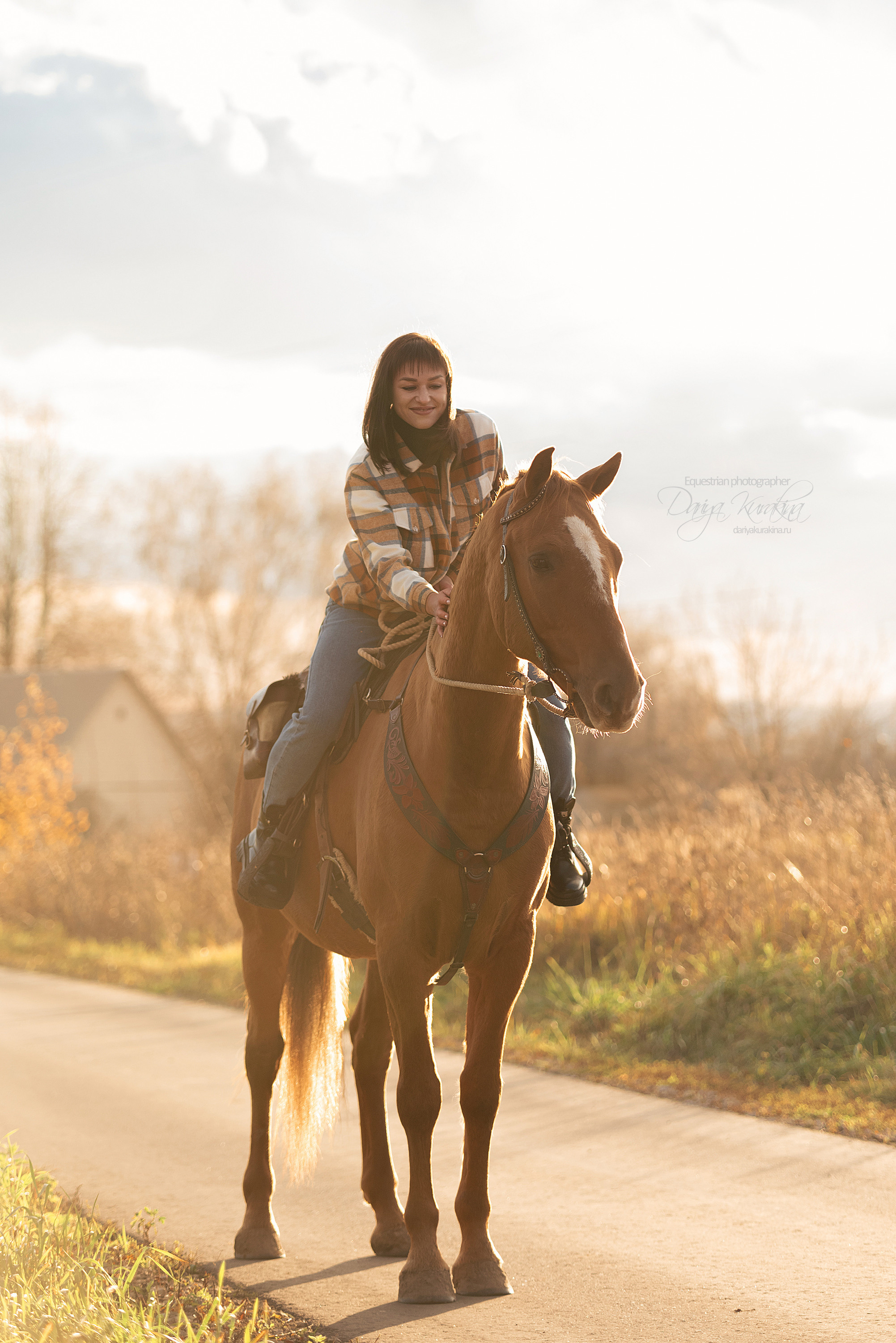 Юля, Маша и Барабан. Конный фотограф Куракина Дарья • Фотосессии с лошадьми