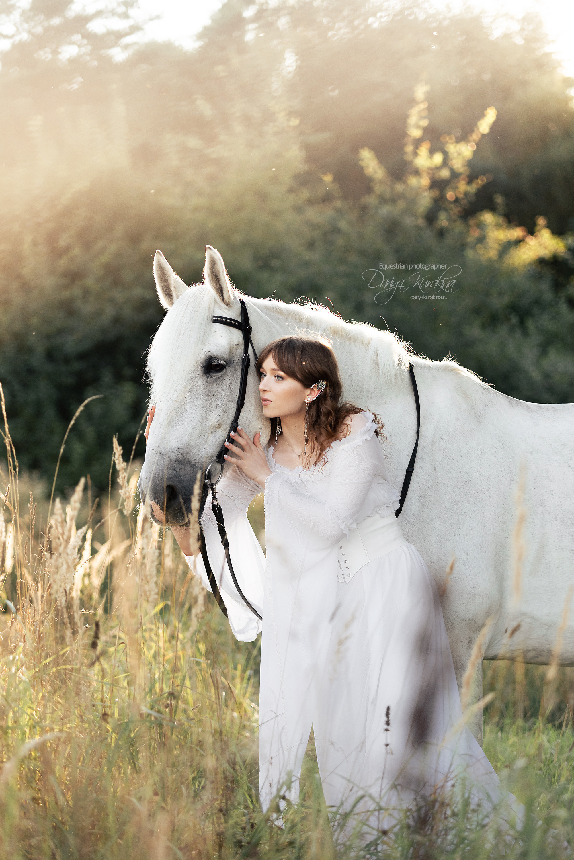 Лера и Люпин. Конный фотограф Куракина Дарья • Фотосессии с лошадьми