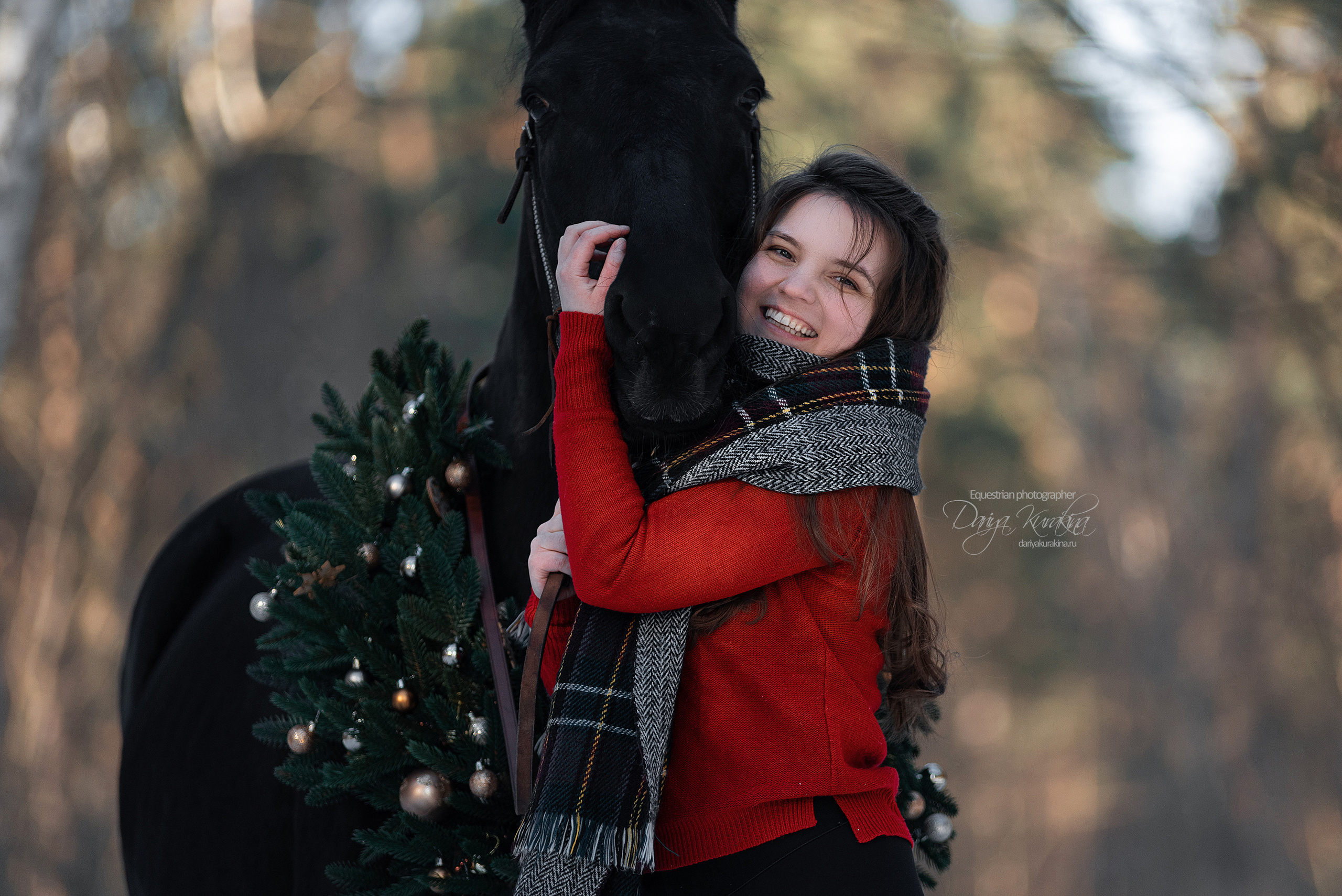 Лера и Бейлис. Конный фотограф Куракина Дарья • Фотосессии с лошадьми