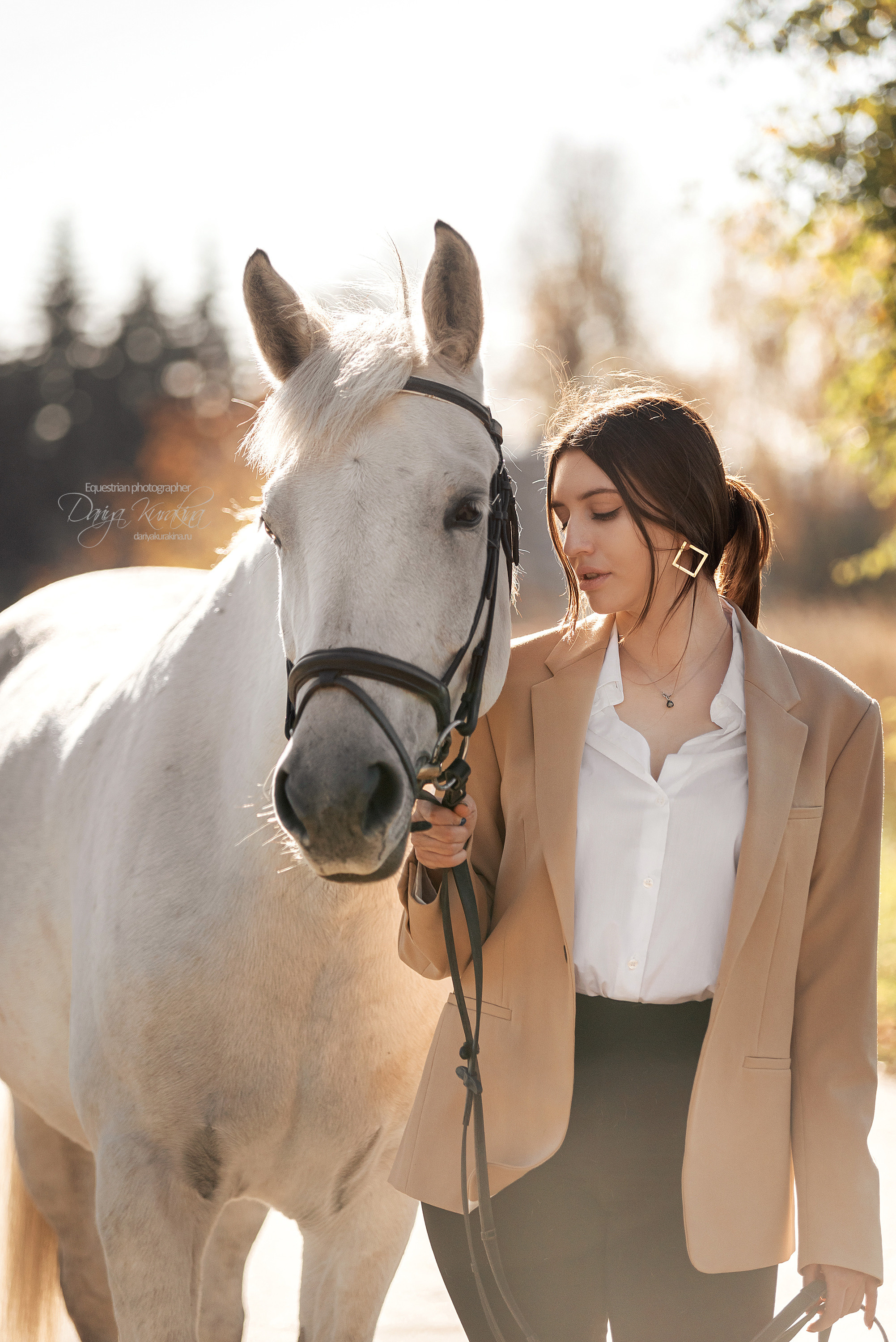 Юля и Гера. Конный фотограф Куракина Дарья • Фотосессии с лошадьми
