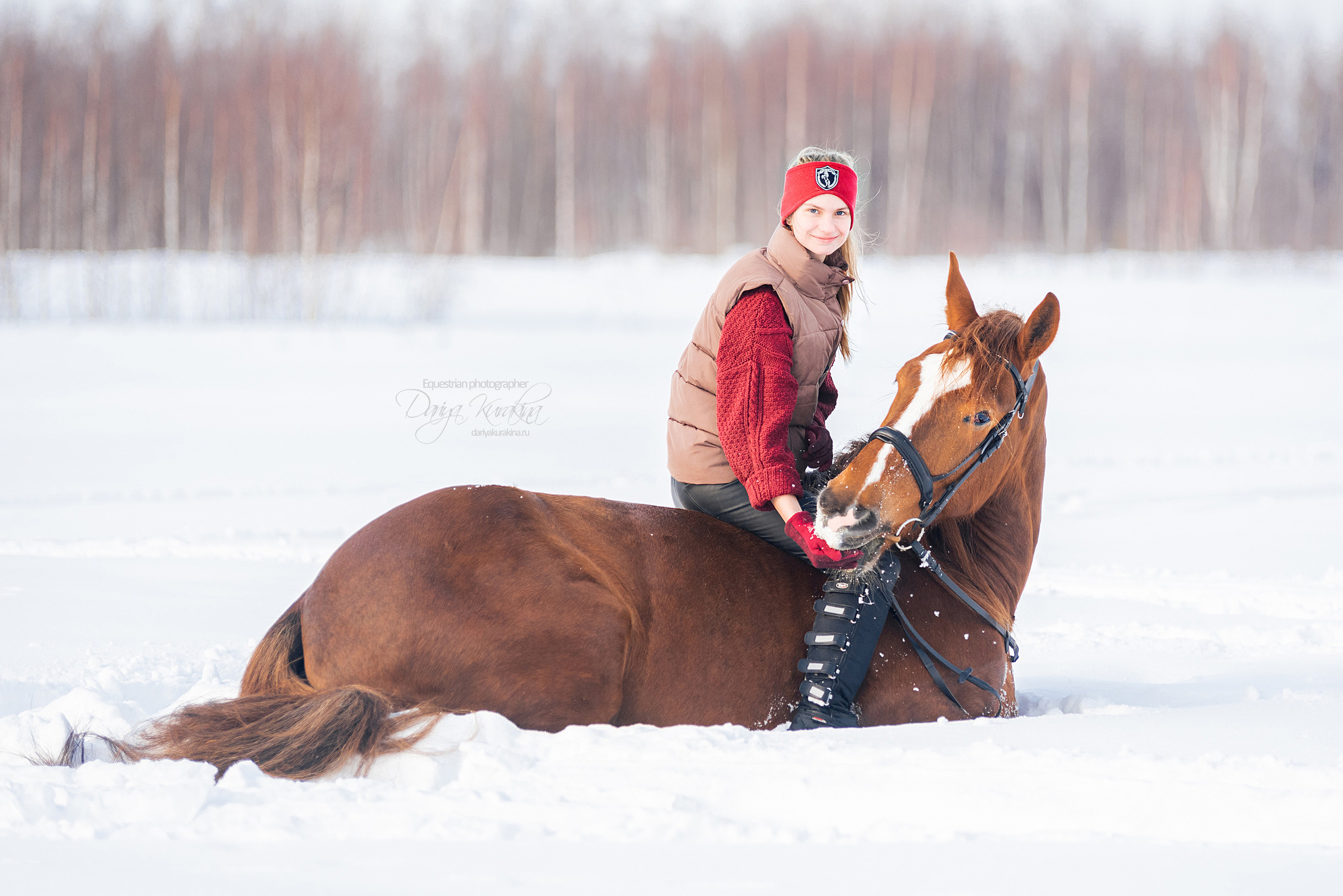 Лиза и Ригард. Конный фотограф Куракина Дарья • Фотосессии с лошадьми