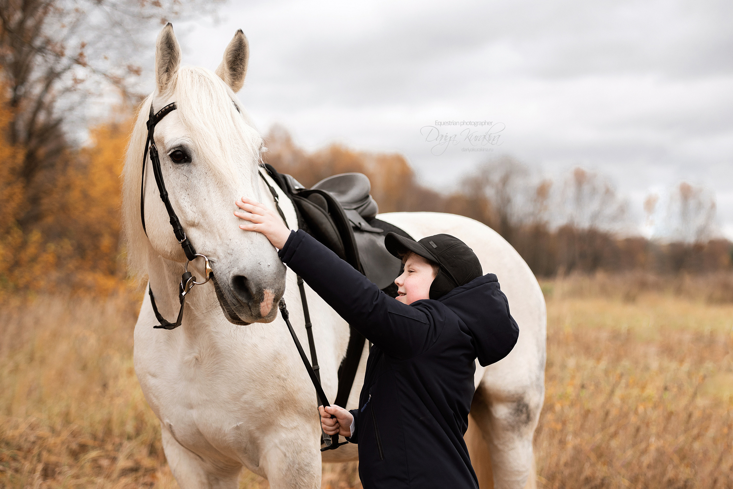 Таня, Артем и Люпин. Конный фотограф Куракина Дарья • Фотосессии с лошадьми