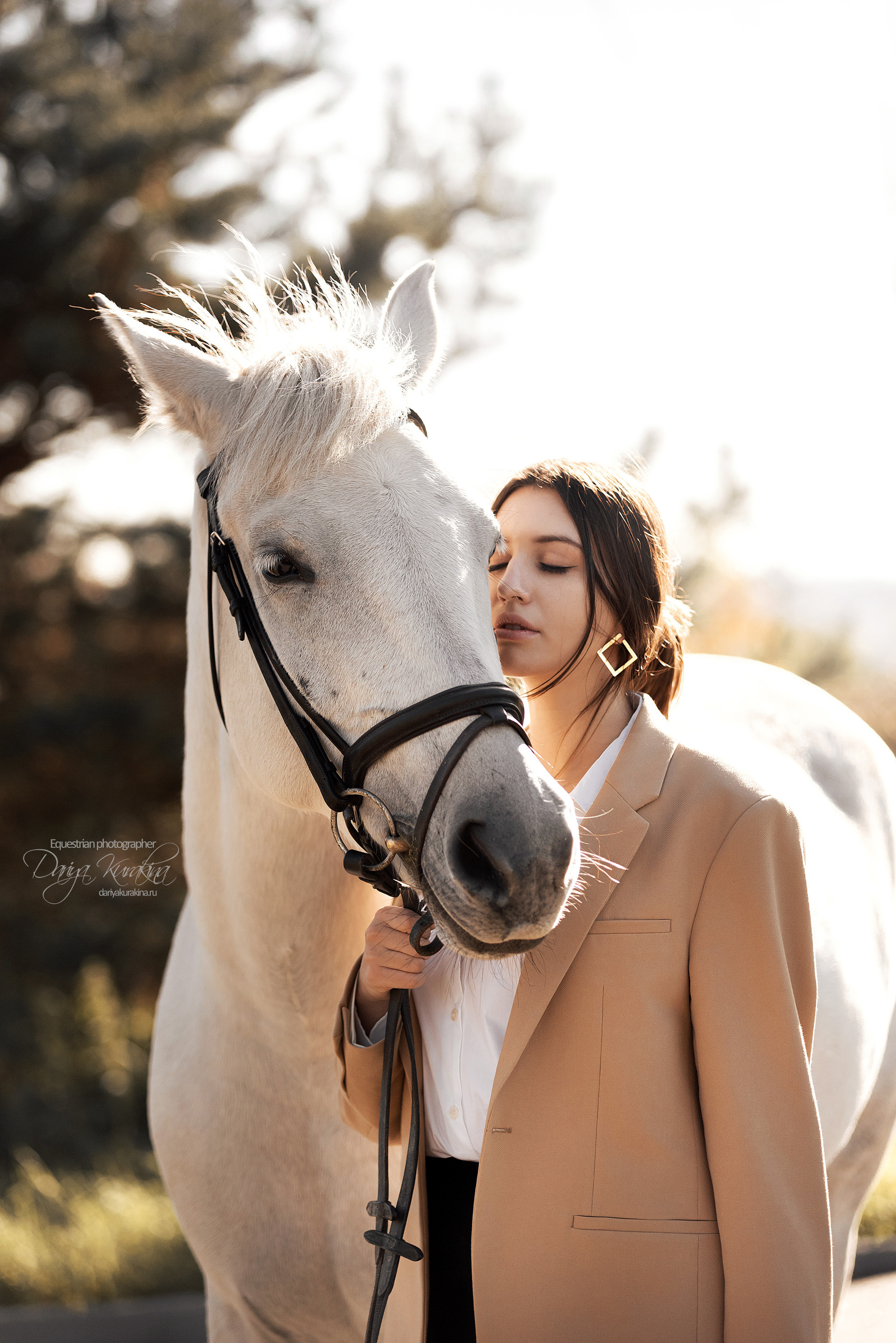 Юля и Гера. Конный фотограф Куракина Дарья • Фотосессии с лошадьми