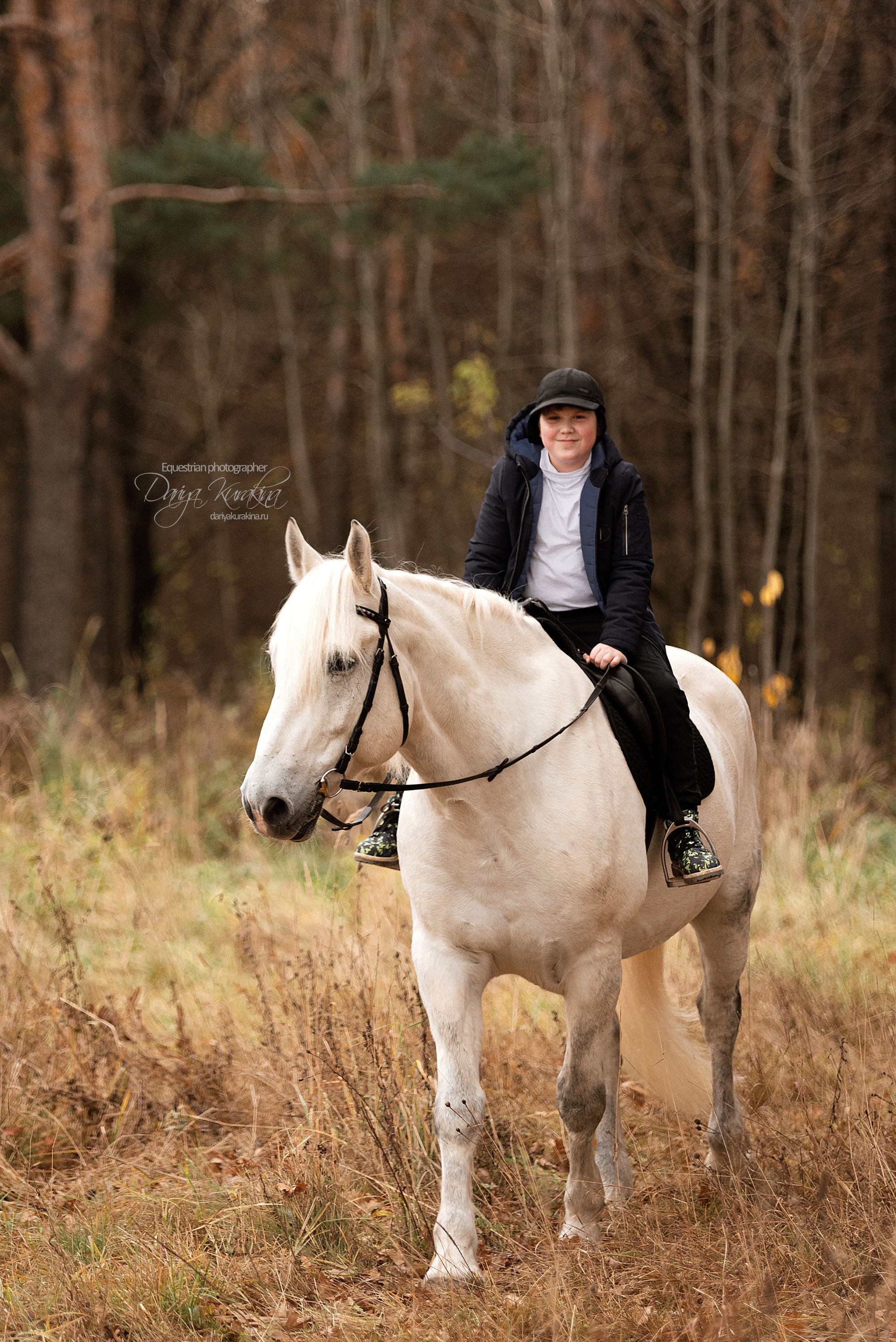 Таня, Артем и Люпин. Конный фотограф Куракина Дарья • Фотосессии с лошадьми