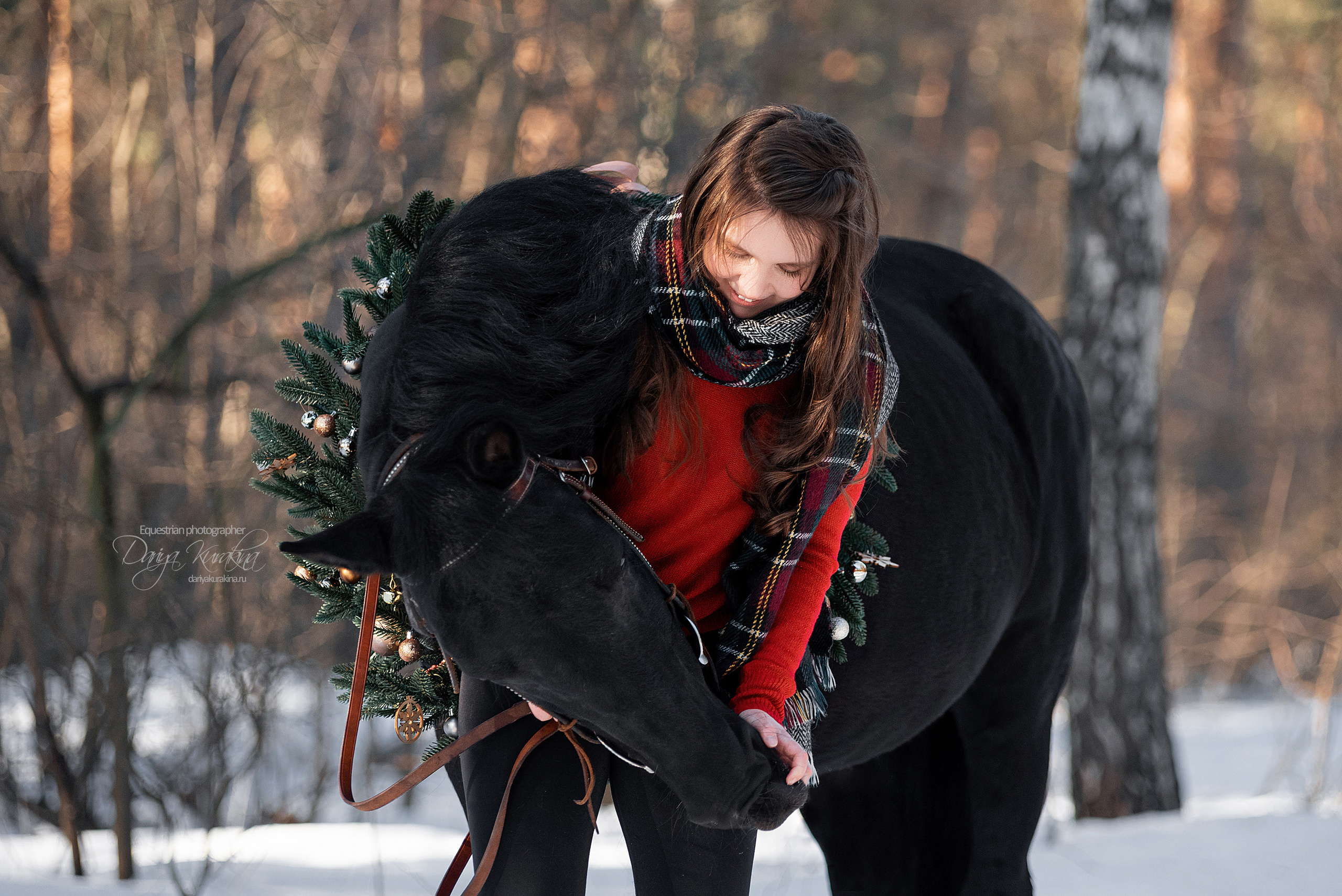 Лера и Бейлис. Конный фотограф Куракина Дарья • Фотосессии с лошадьми