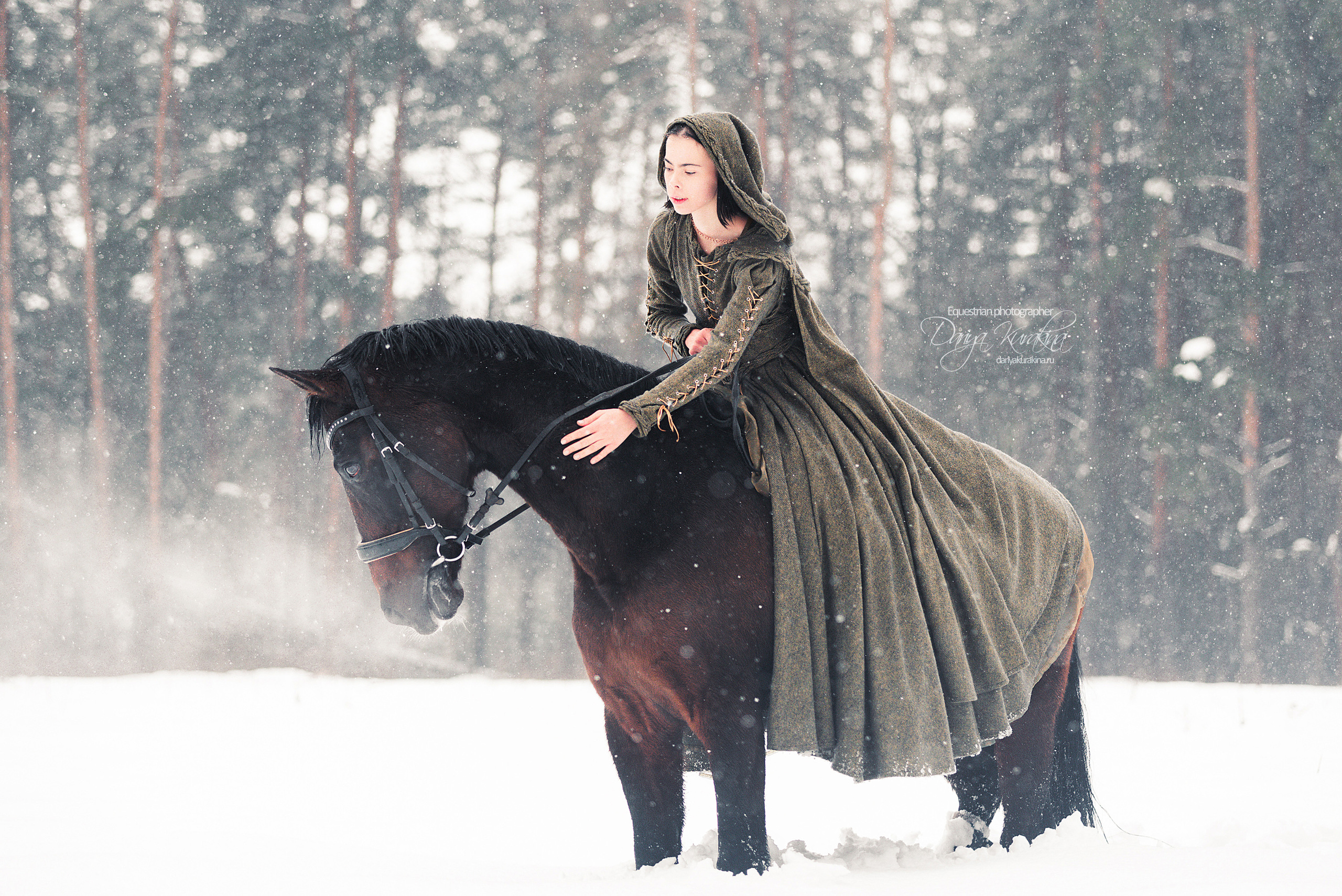 Ксюша и Вася. Конный фотограф Куракина Дарья • Фотосессии с лошадьми