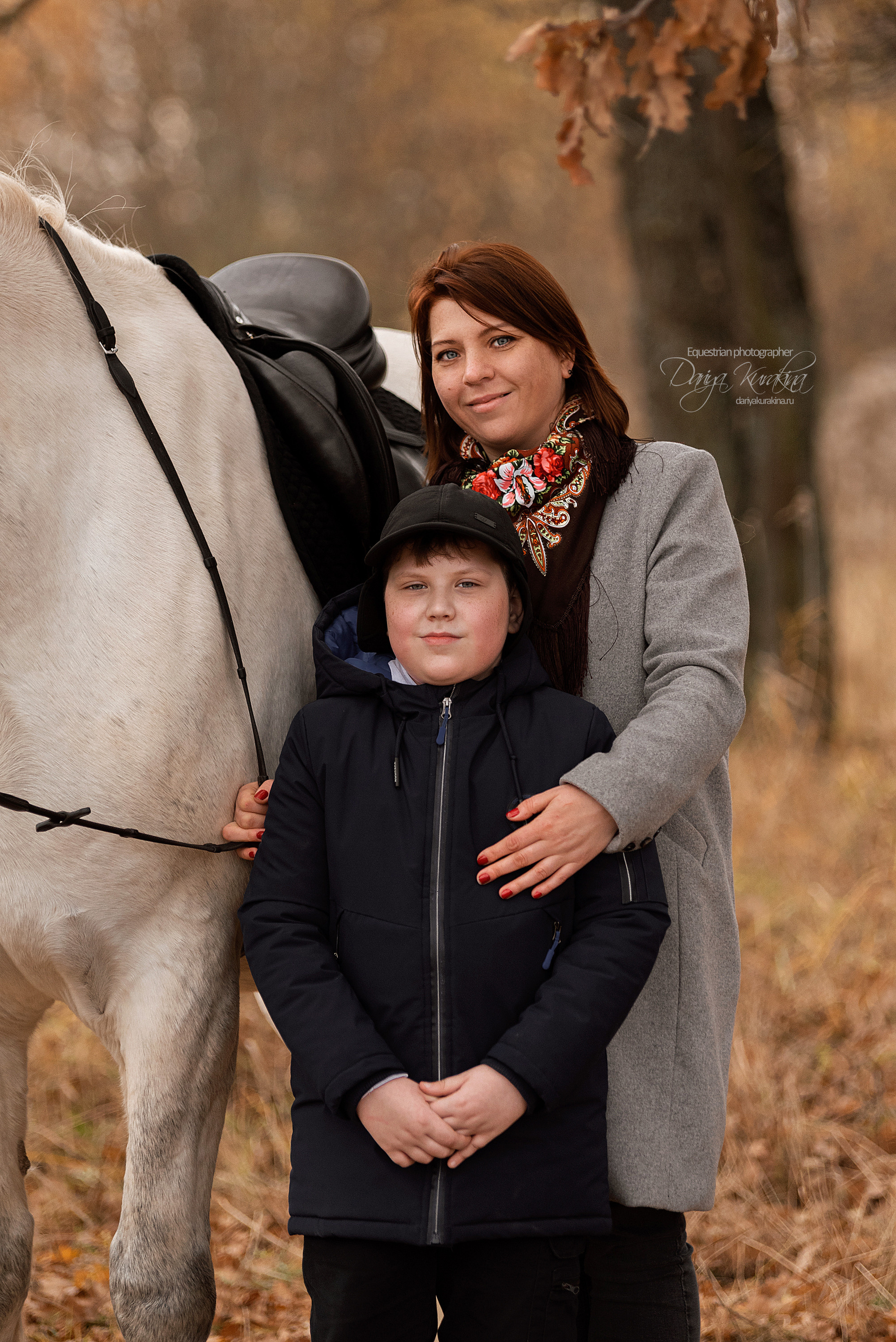 Таня, Артем и Люпин. Конный фотограф Куракина Дарья • Фотосессии с лошадьми