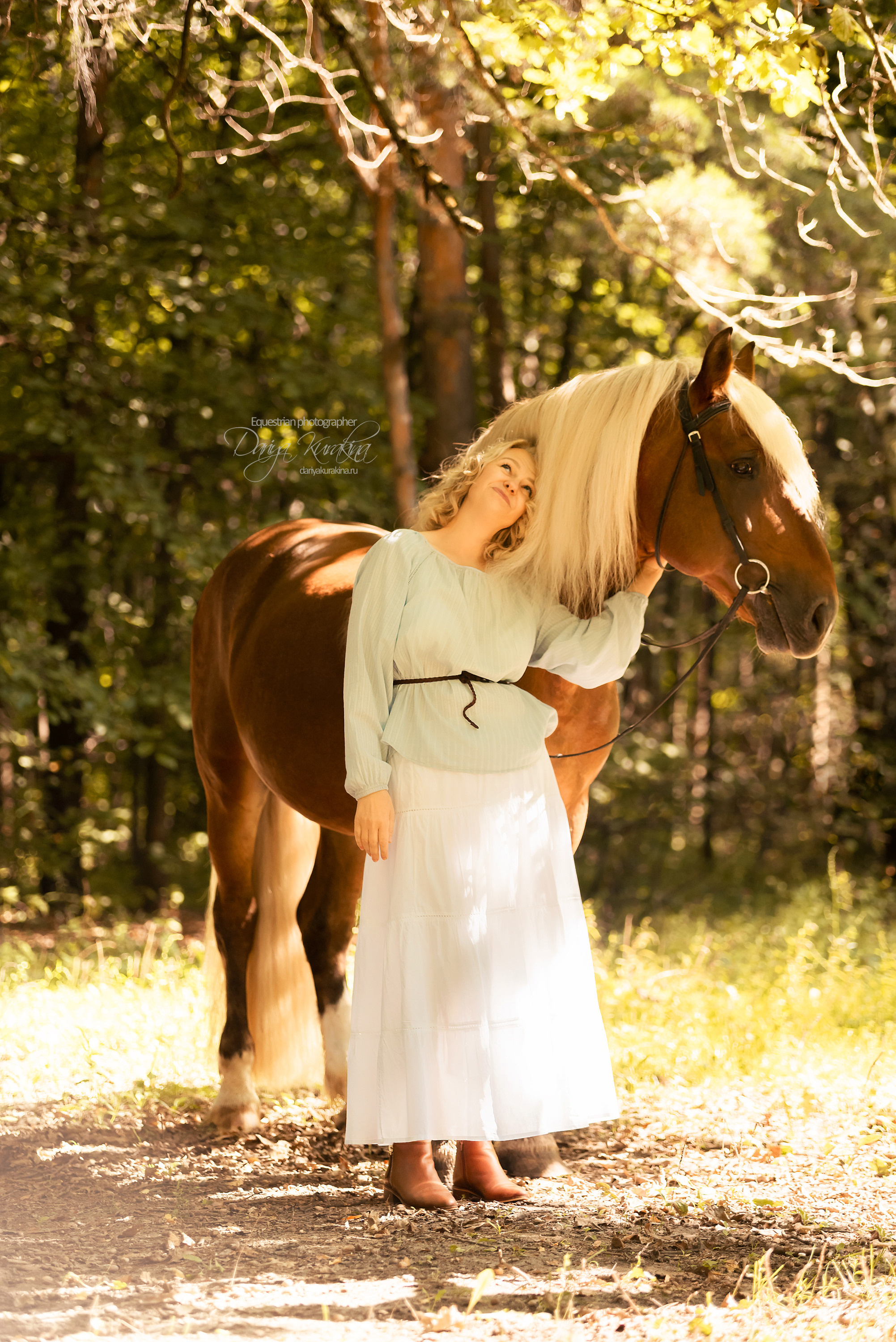 Ирина и Тамерлан. Конный фотограф Куракина Дарья • Фотосессии с лошадьми