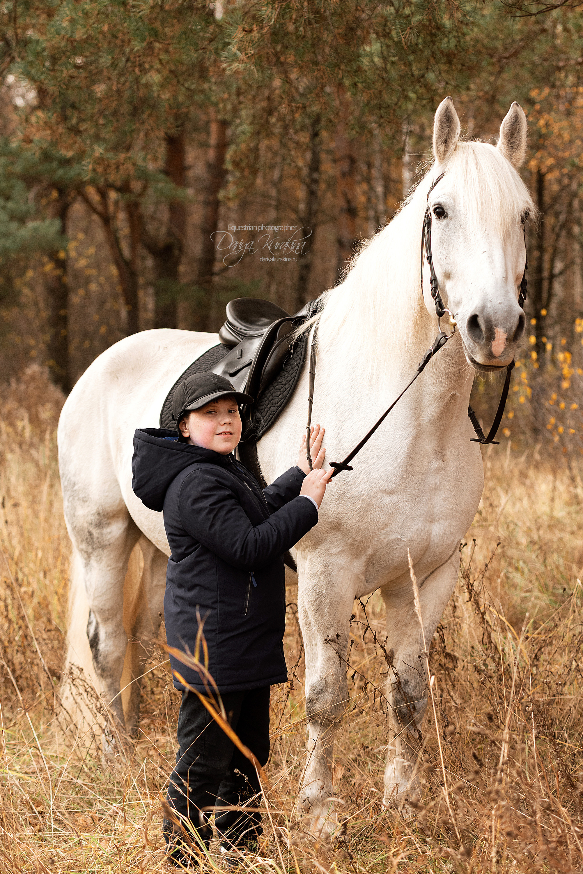 Таня, Артем и Люпин. Конный фотограф Куракина Дарья • Фотосессии с лошадьми