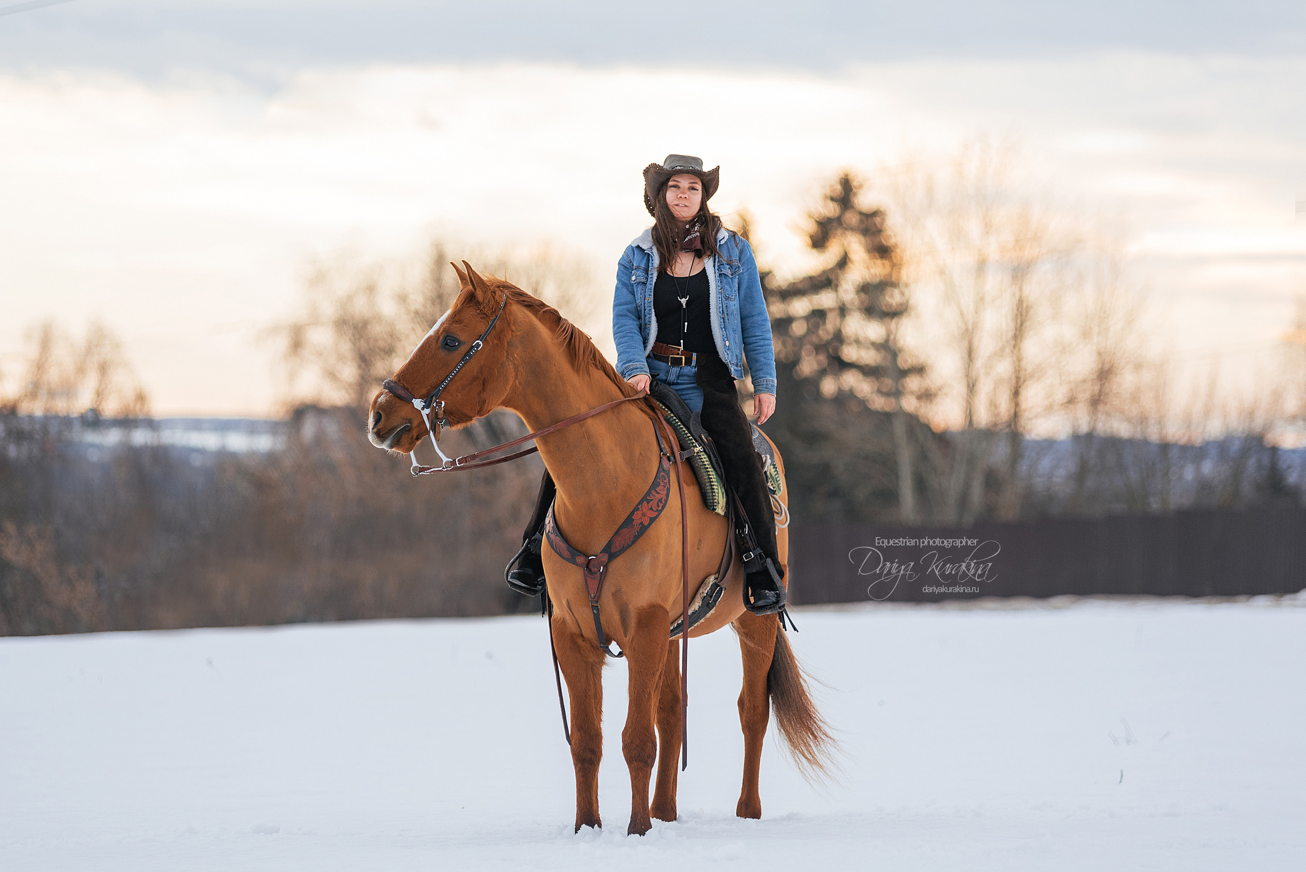 Таня и Барабан. Конный фотограф Куракина Дарья • Фотосессии с лошадьми