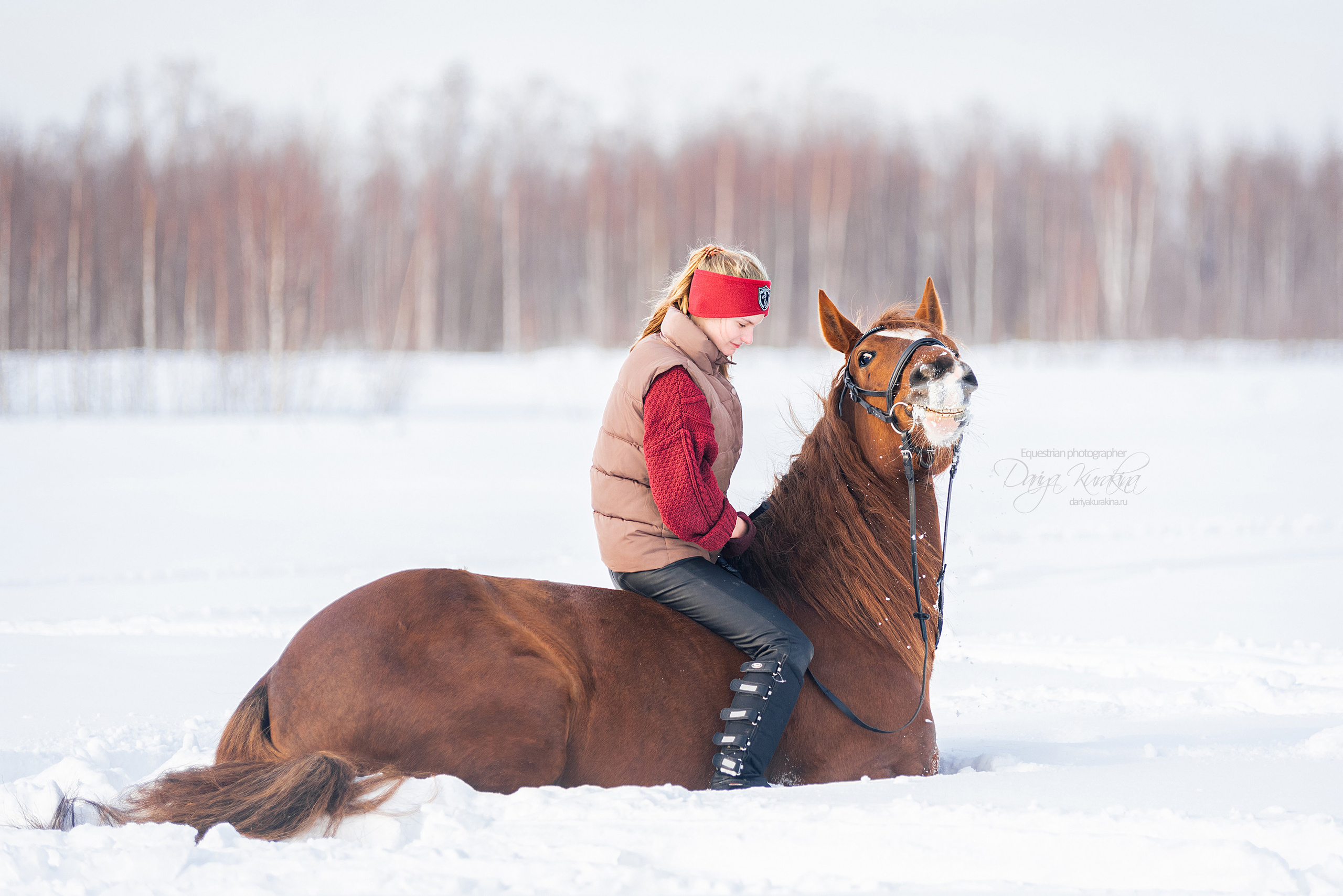 Лиза и Ригард. Конный фотограф Куракина Дарья • Фотосессии с лошадьми