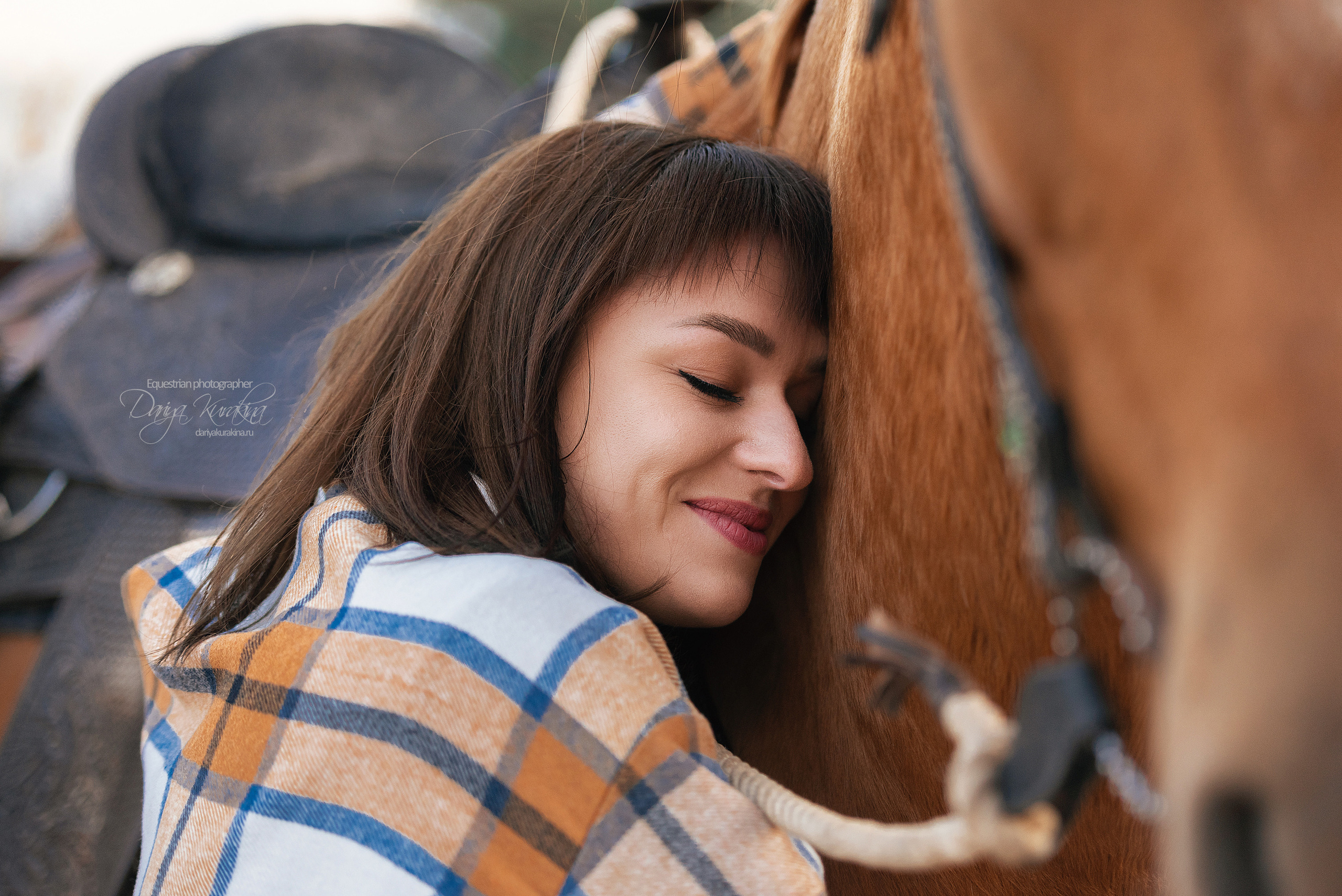 Юля, Маша и Барабан. Конный фотограф Куракина Дарья • Фотосессии с лошадьми