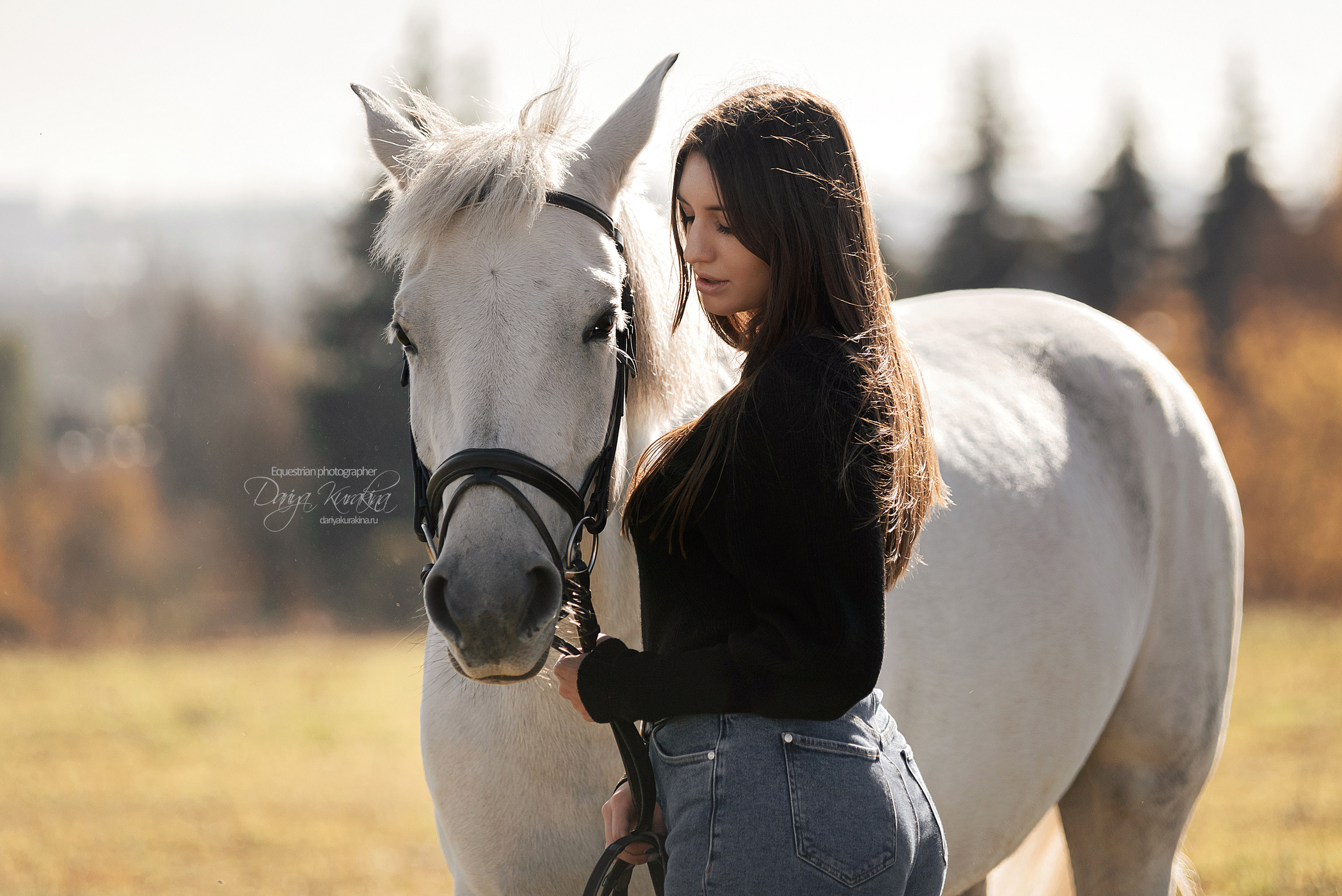 Юля и Гера. Конный фотограф Куракина Дарья • Фотосессии с лошадьми