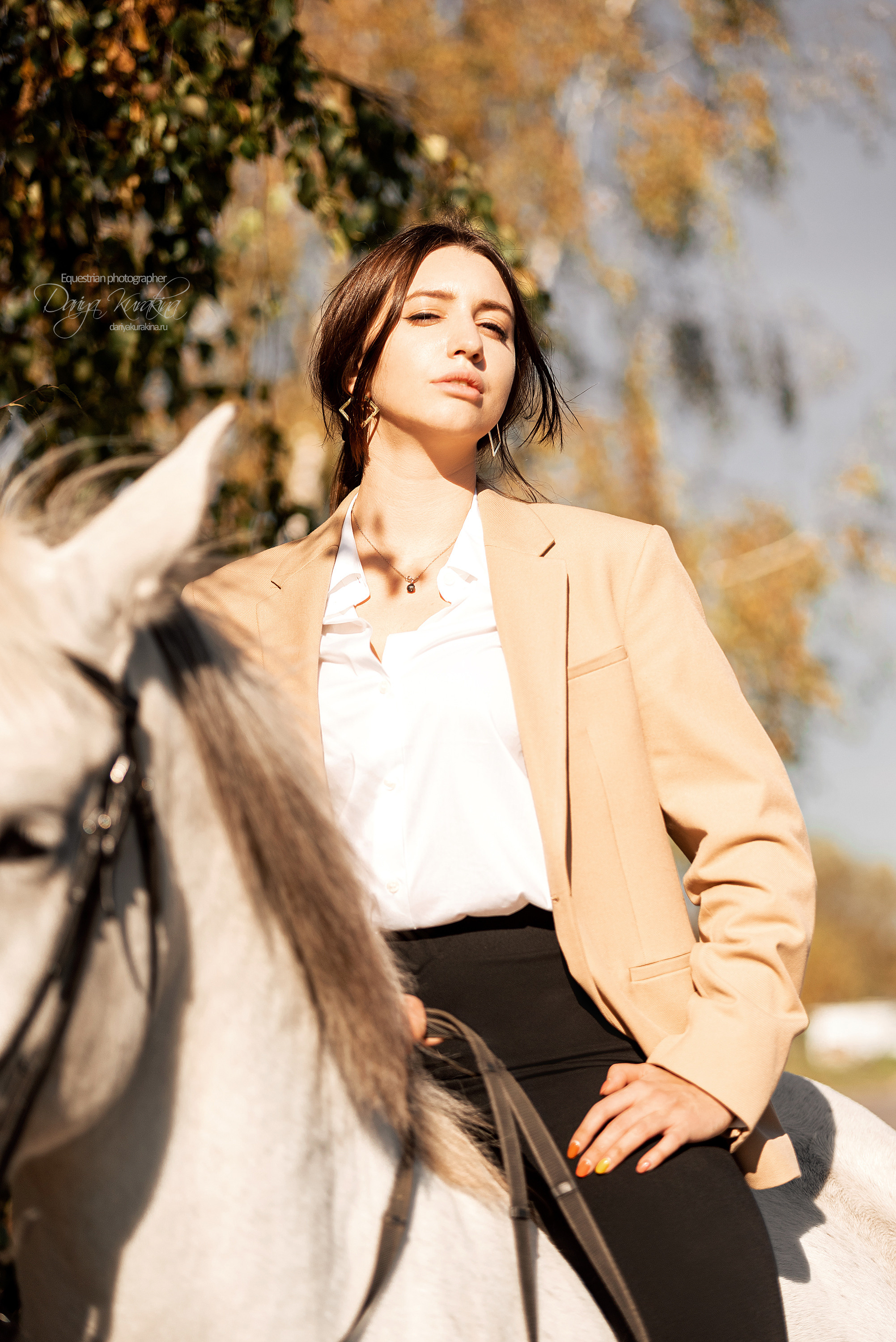 Юля и Гера. Конный фотограф Куракина Дарья • Фотосессии с лошадьми