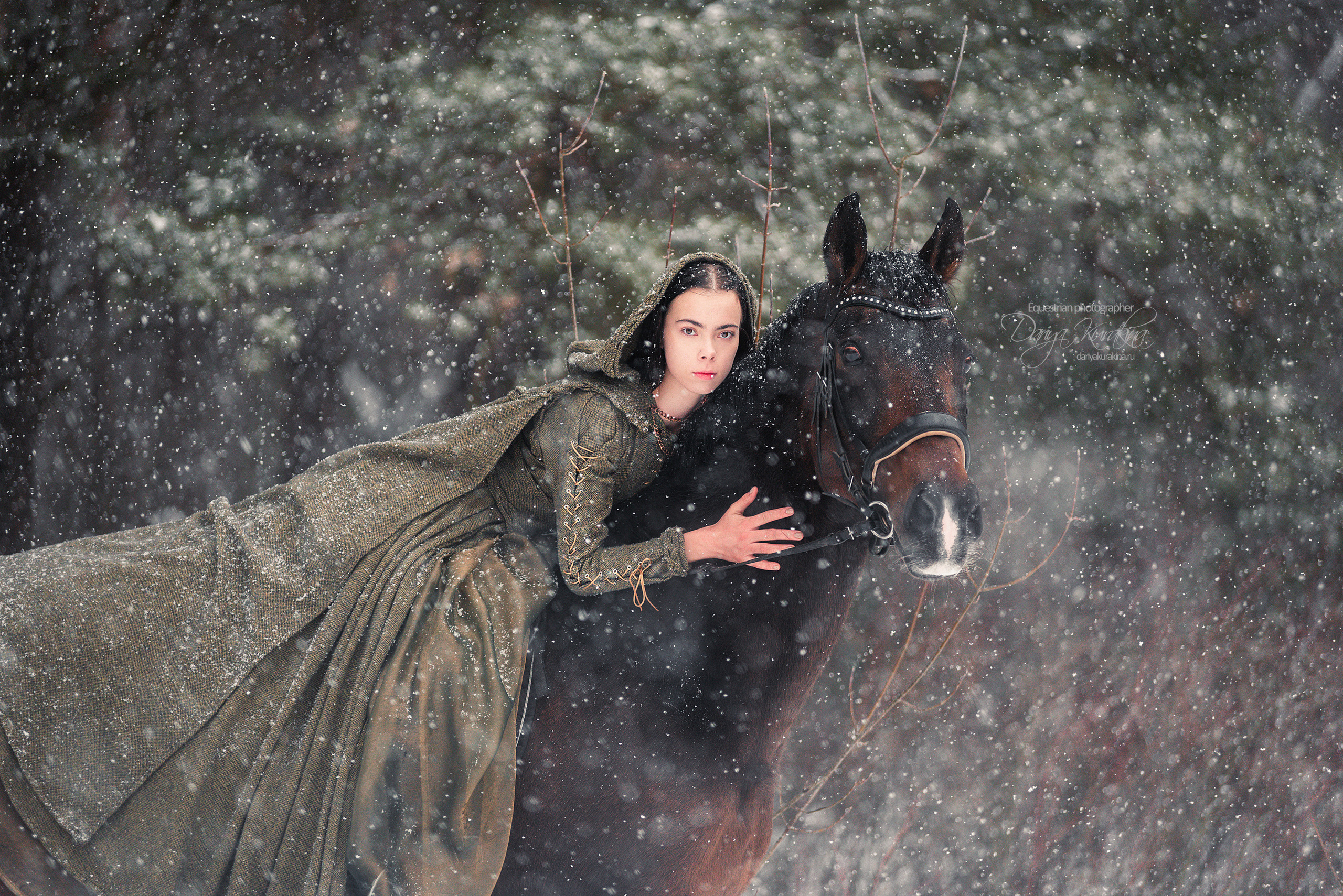 Ксюша и Вася. Конный фотограф Куракина Дарья • Фотосессии с лошадьми