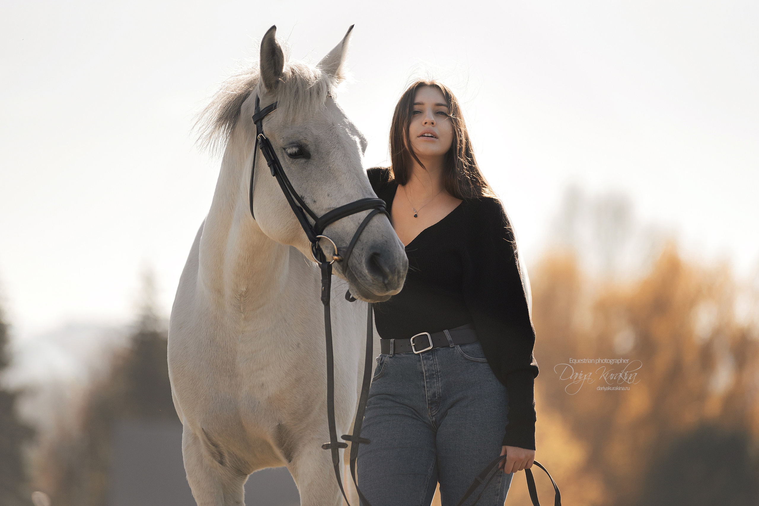 Юля и Гера. Конный фотограф Куракина Дарья • Фотосессии с лошадьми