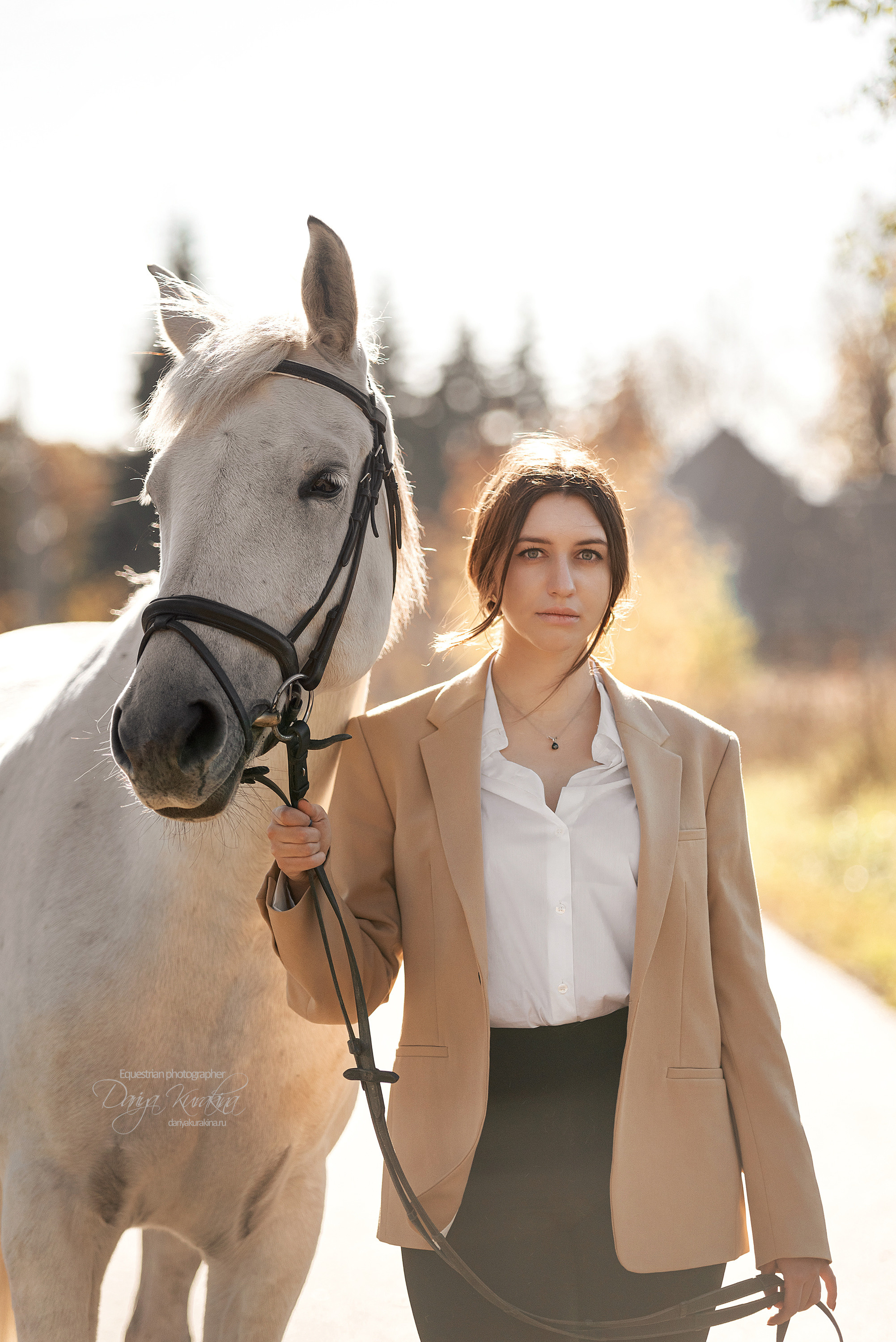 Юля и Гера. Конный фотограф Куракина Дарья • Фотосессии с лошадьми