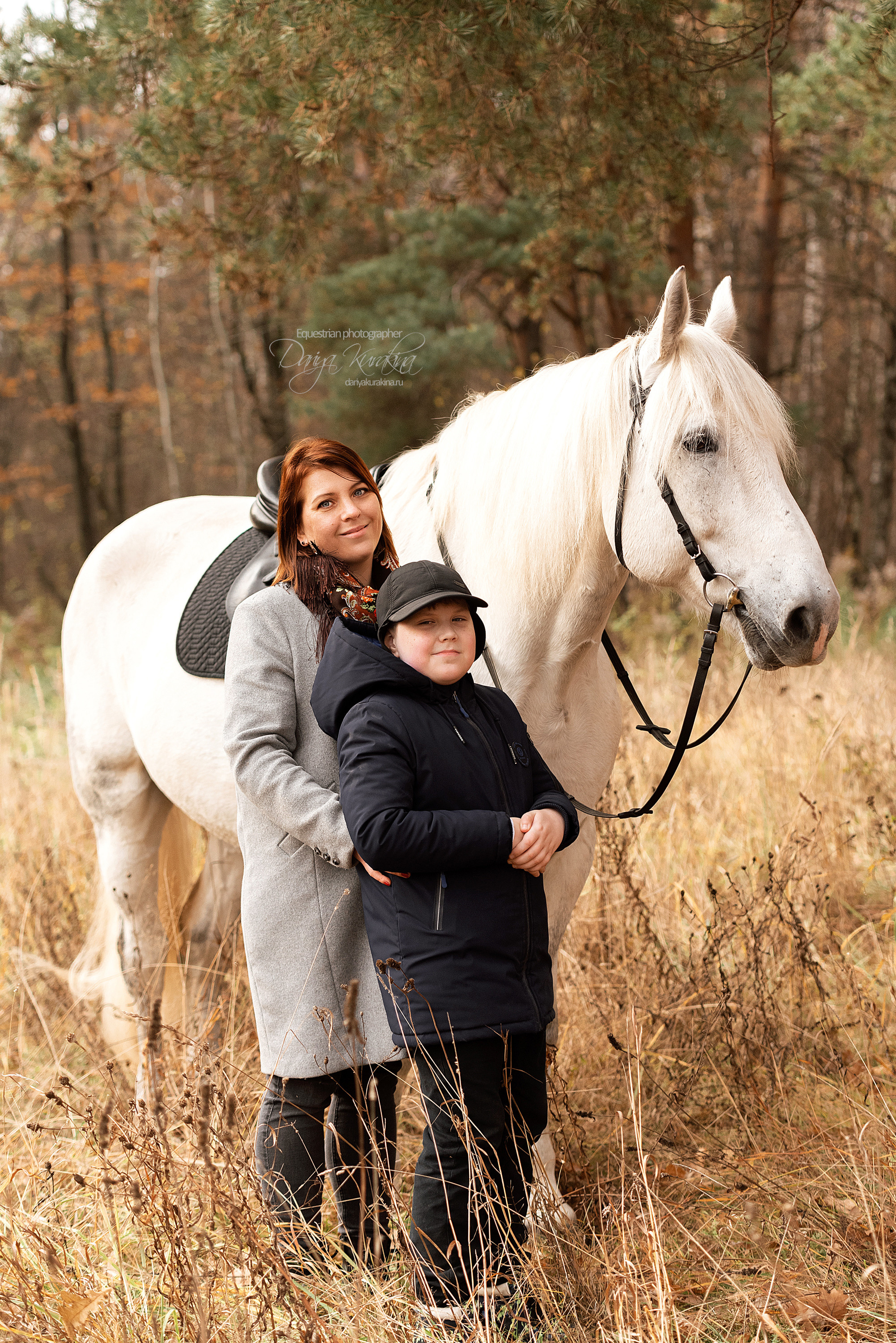 Таня, Артем и Люпин. Конный фотограф Куракина Дарья • Фотосессии с лошадьми