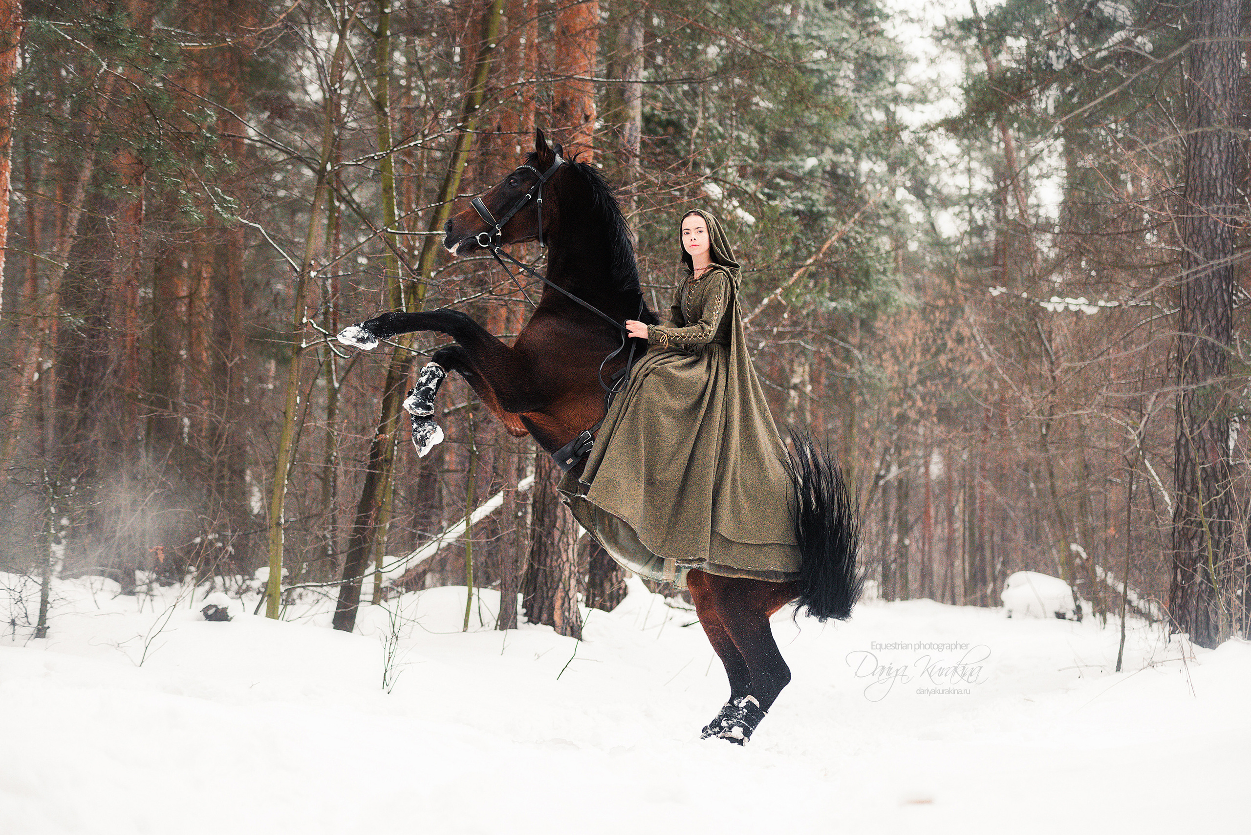 Ксюша и Вася. Конный фотограф Куракина Дарья • Фотосессии с лошадьми