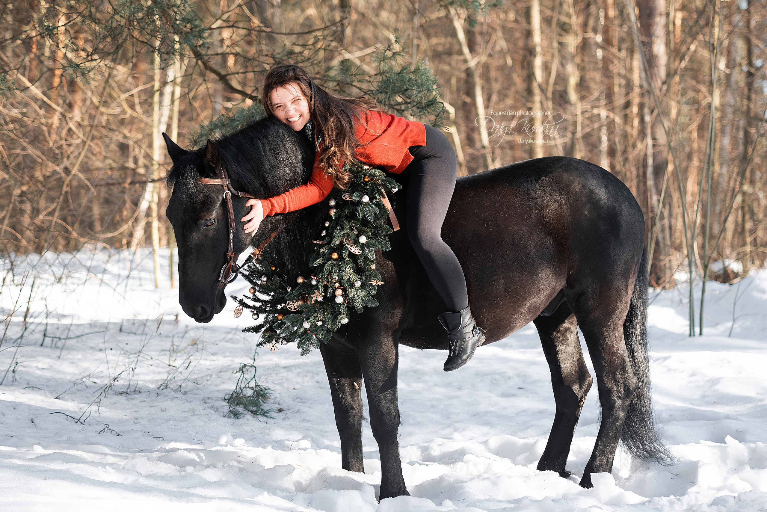 Лера и Бейлис. Конный фотограф Куракина Дарья • Фотосессии с лошадьми