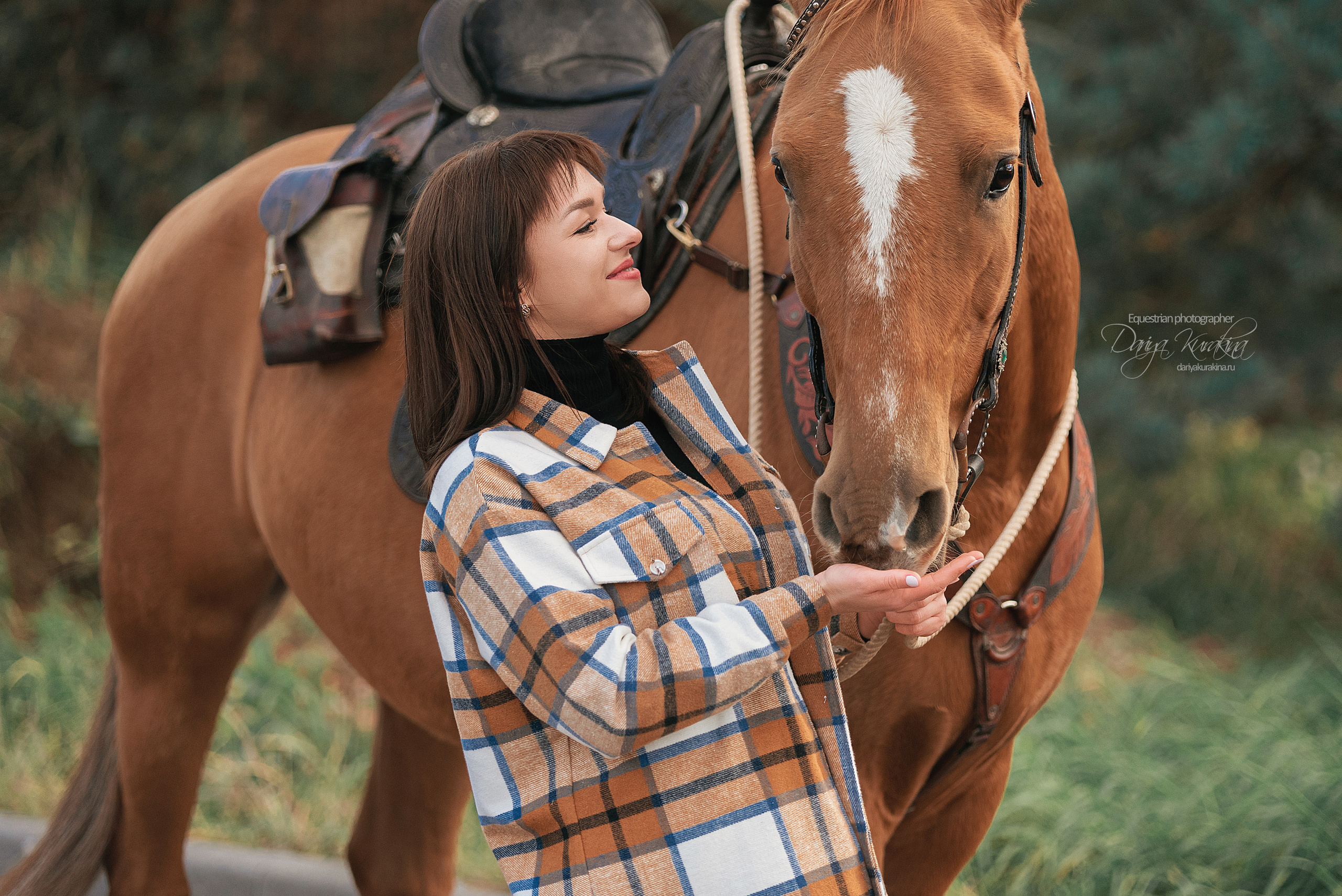 Юля, Маша и Барабан. Конный фотограф Куракина Дарья • Фотосессии с лошадьми